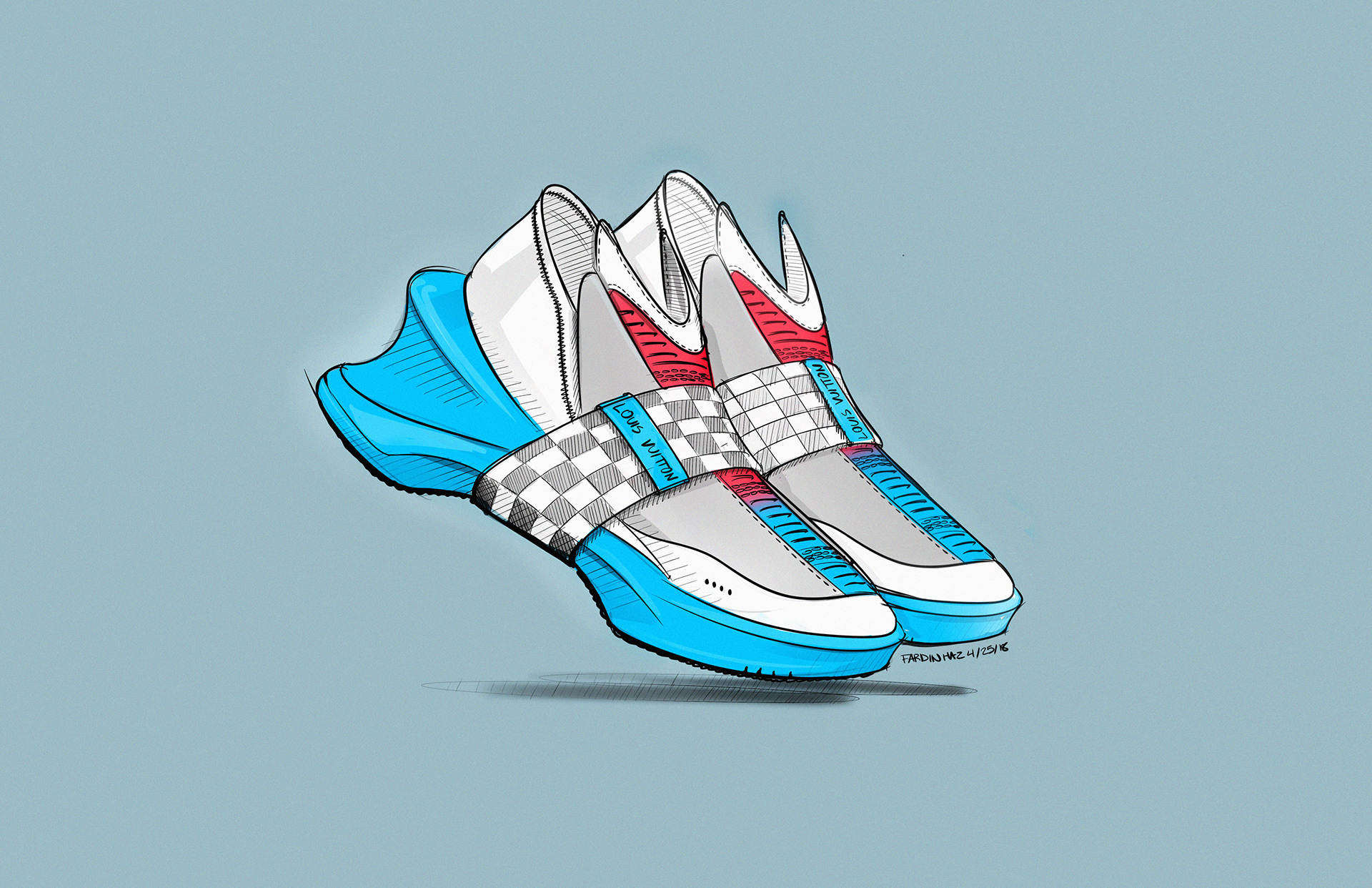 shoes，sketch，product design，fashion，