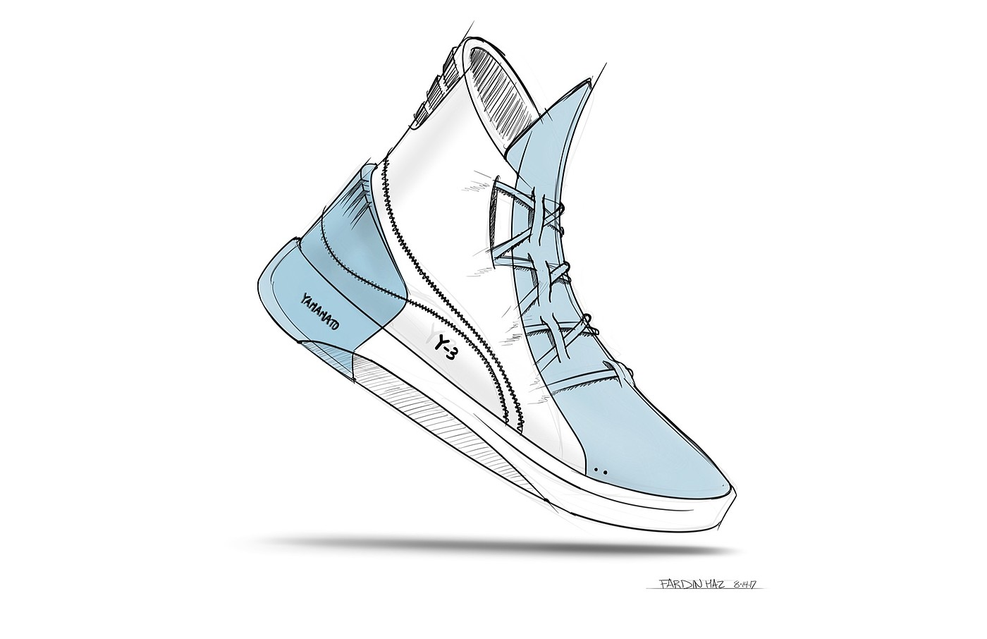 shoes，sketch，product design，fashion，