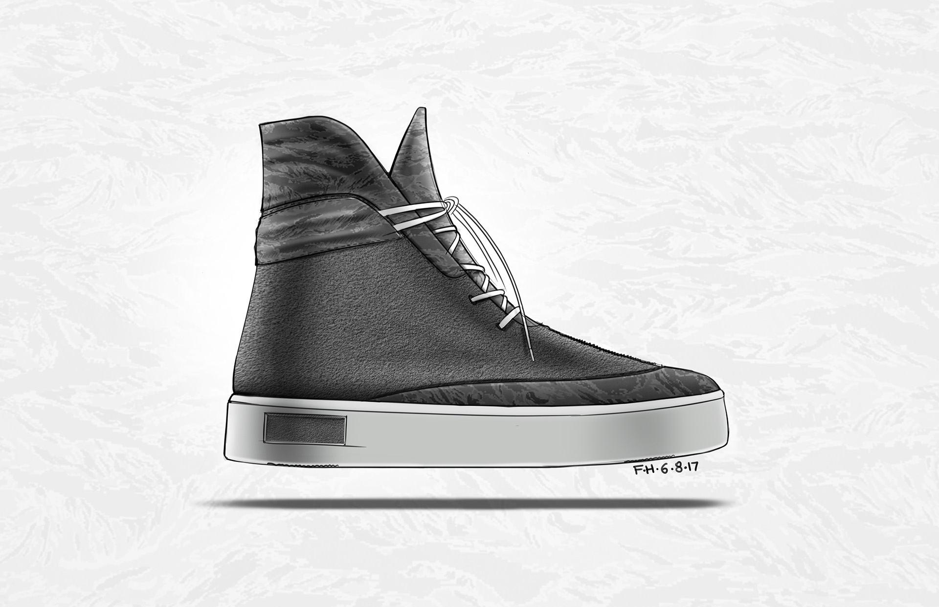 shoes，sketch，product design，fashion，