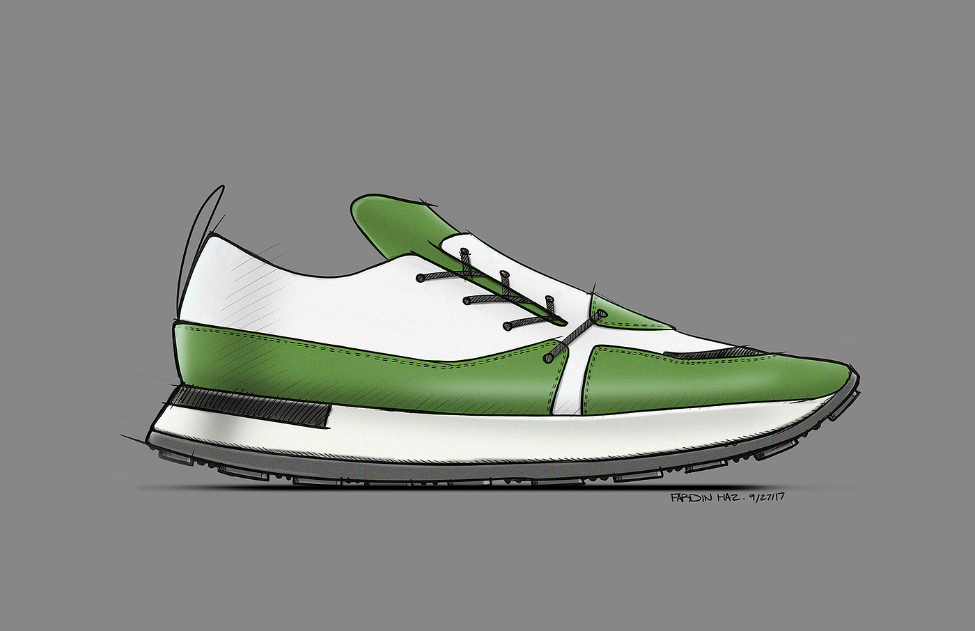 shoes，sketch，product design，fashion，