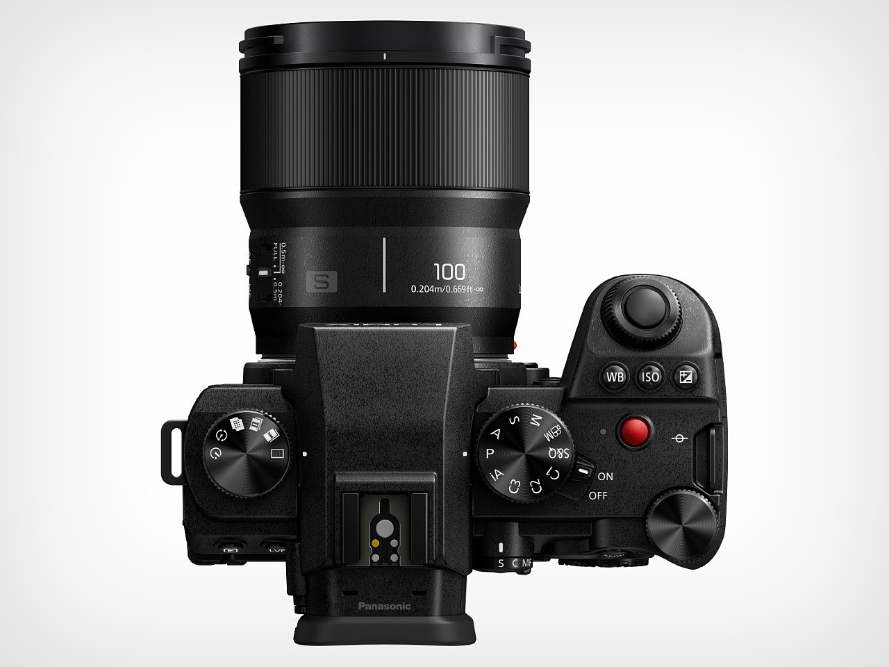 camera lens，LUMIX S-E100，product design，Panasonic，