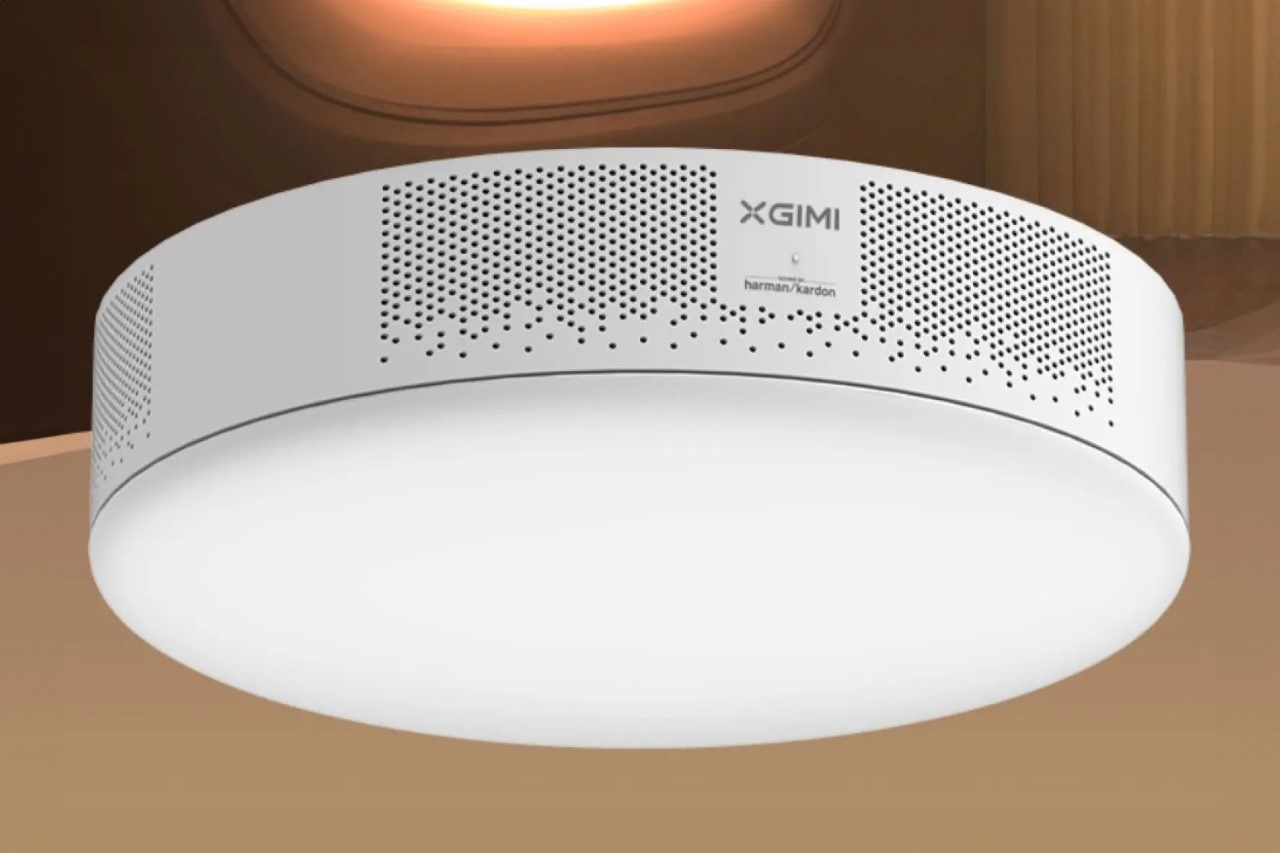 Projector，speaker，Ceiling lamp，product design，multi-function，Xgimi，