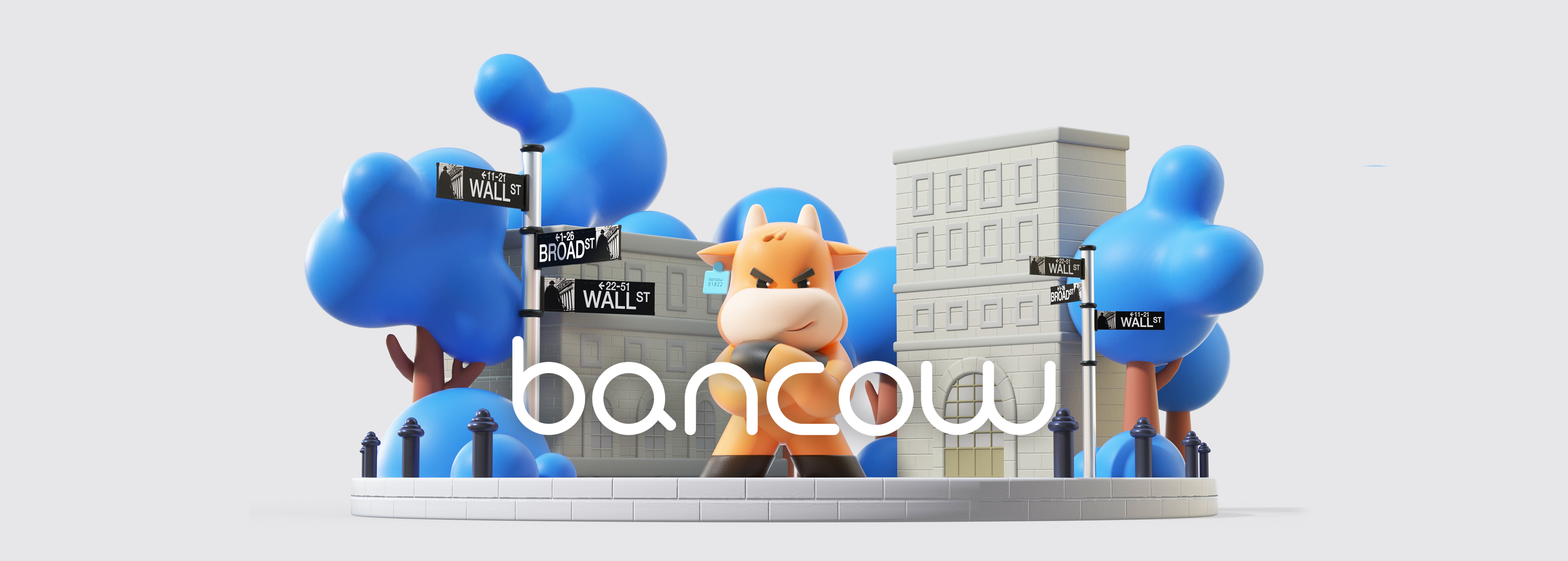 c4d，3D character，Character，Design，Bancow，graphical，cattle，