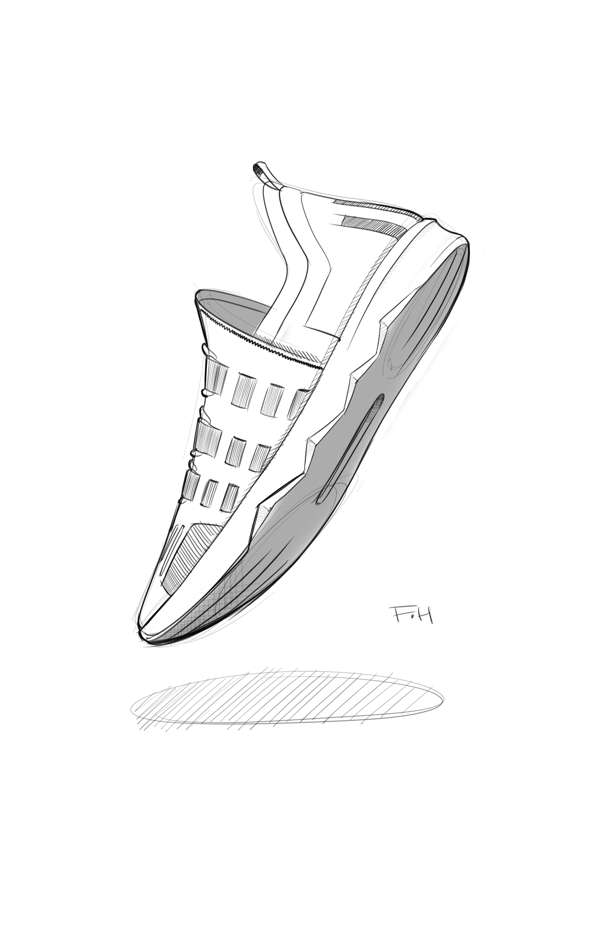 shoes，sketch，product design，fashion，