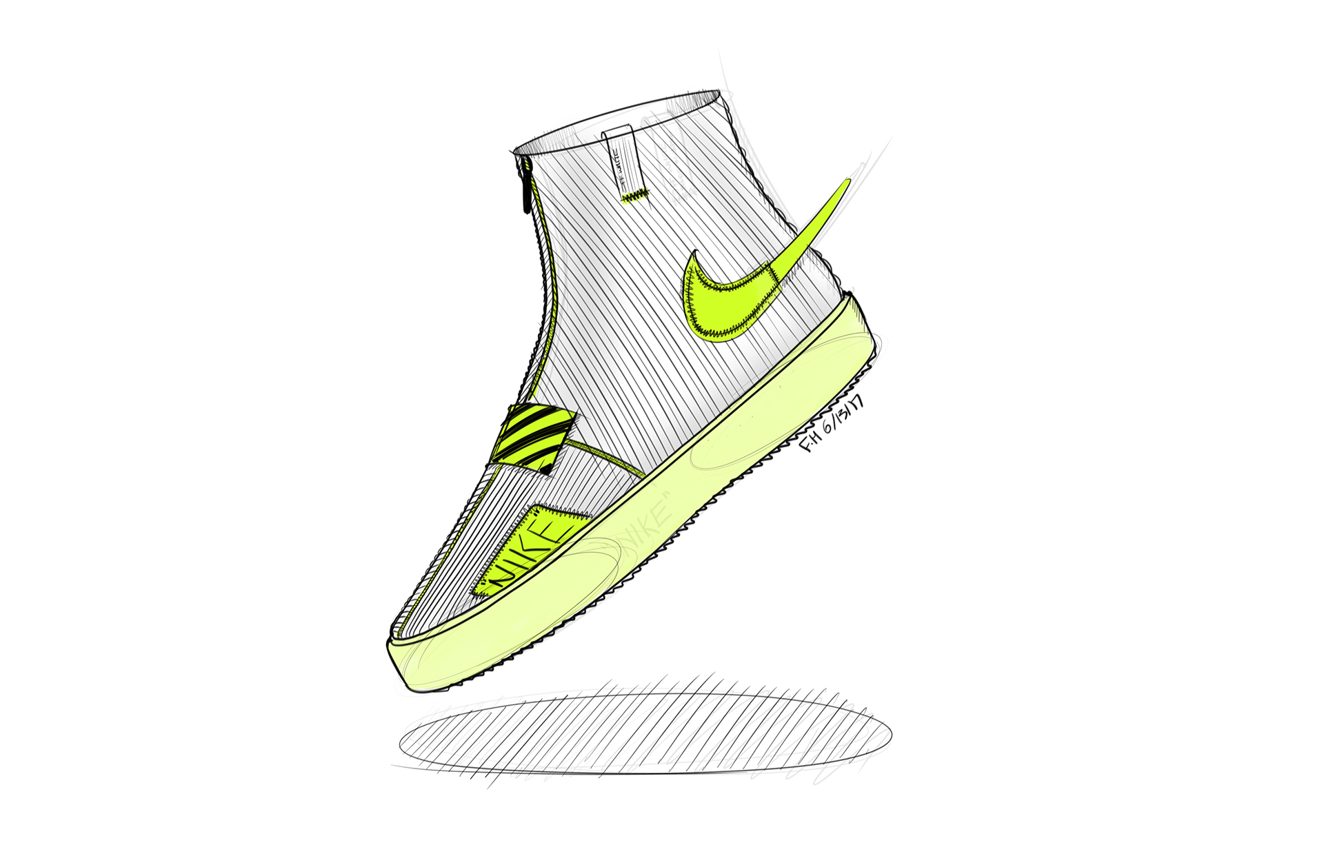 shoes，sketch，product design，fashion，