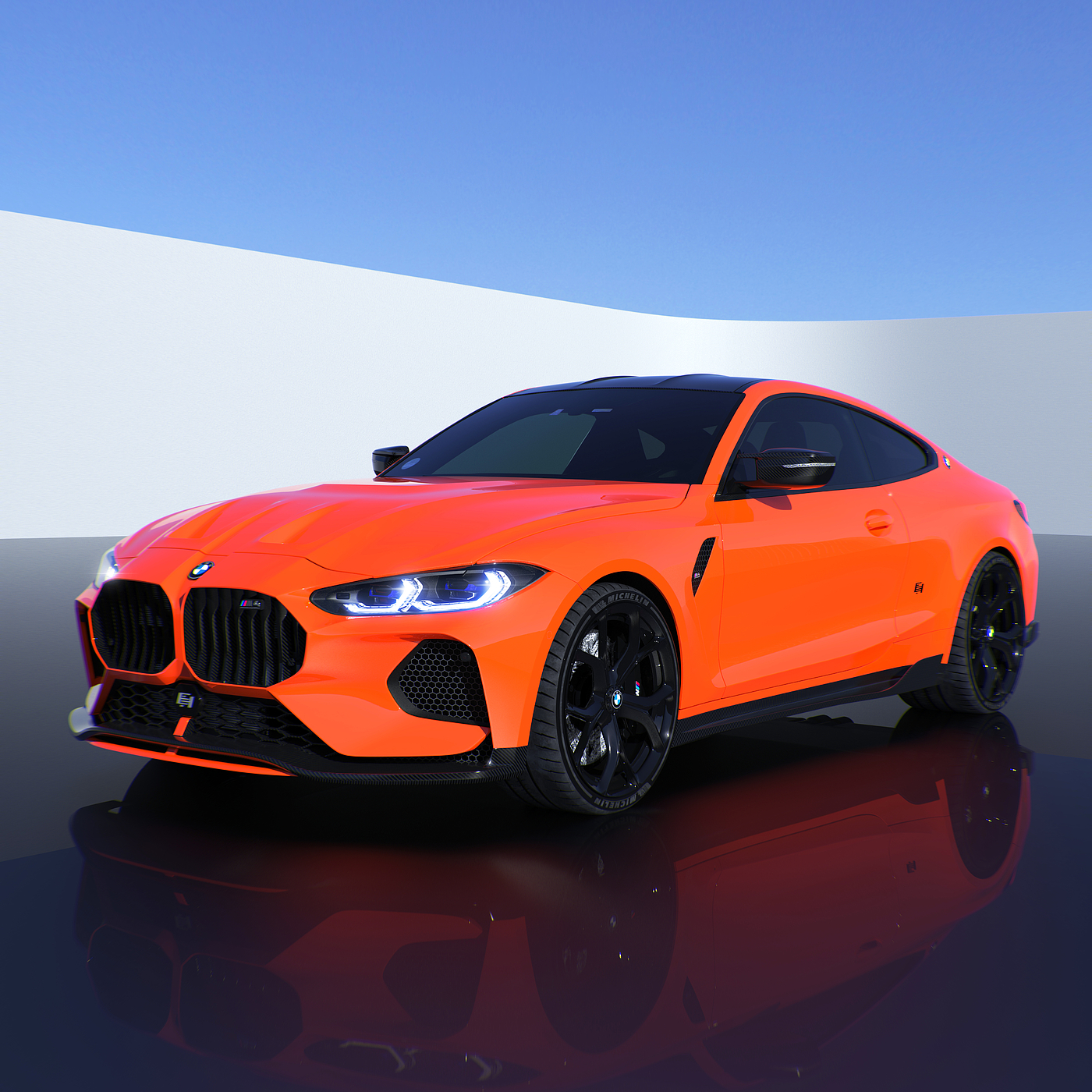 bmw，汽车，模型，交通工具，3d，设计，