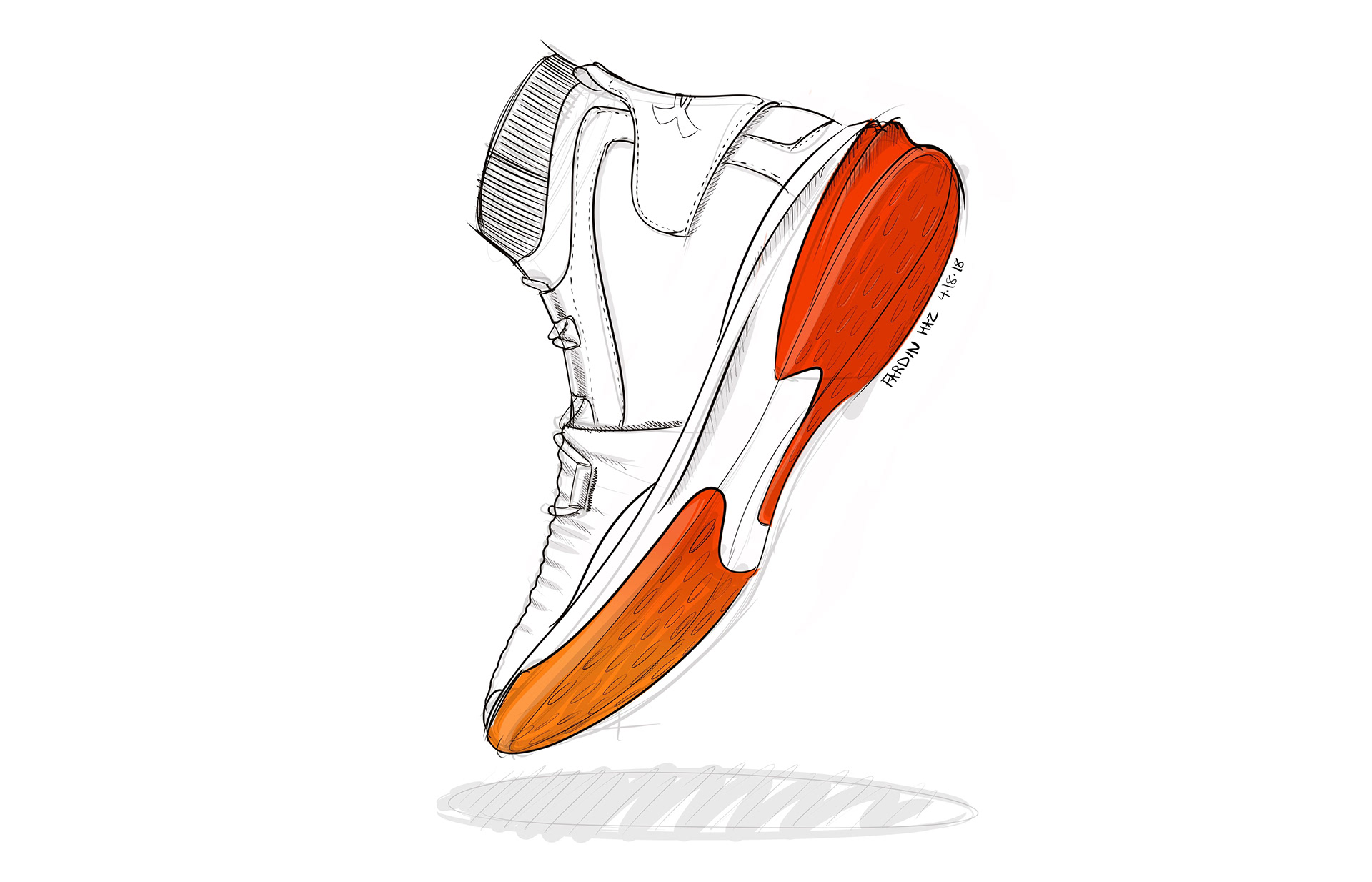 shoes，sketch，product design，fashion，