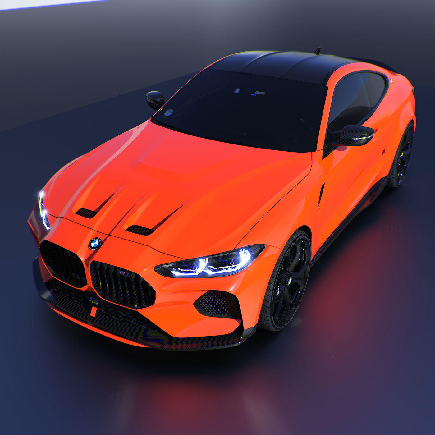 bmw，汽车，模型，交通工具，3d，设计，