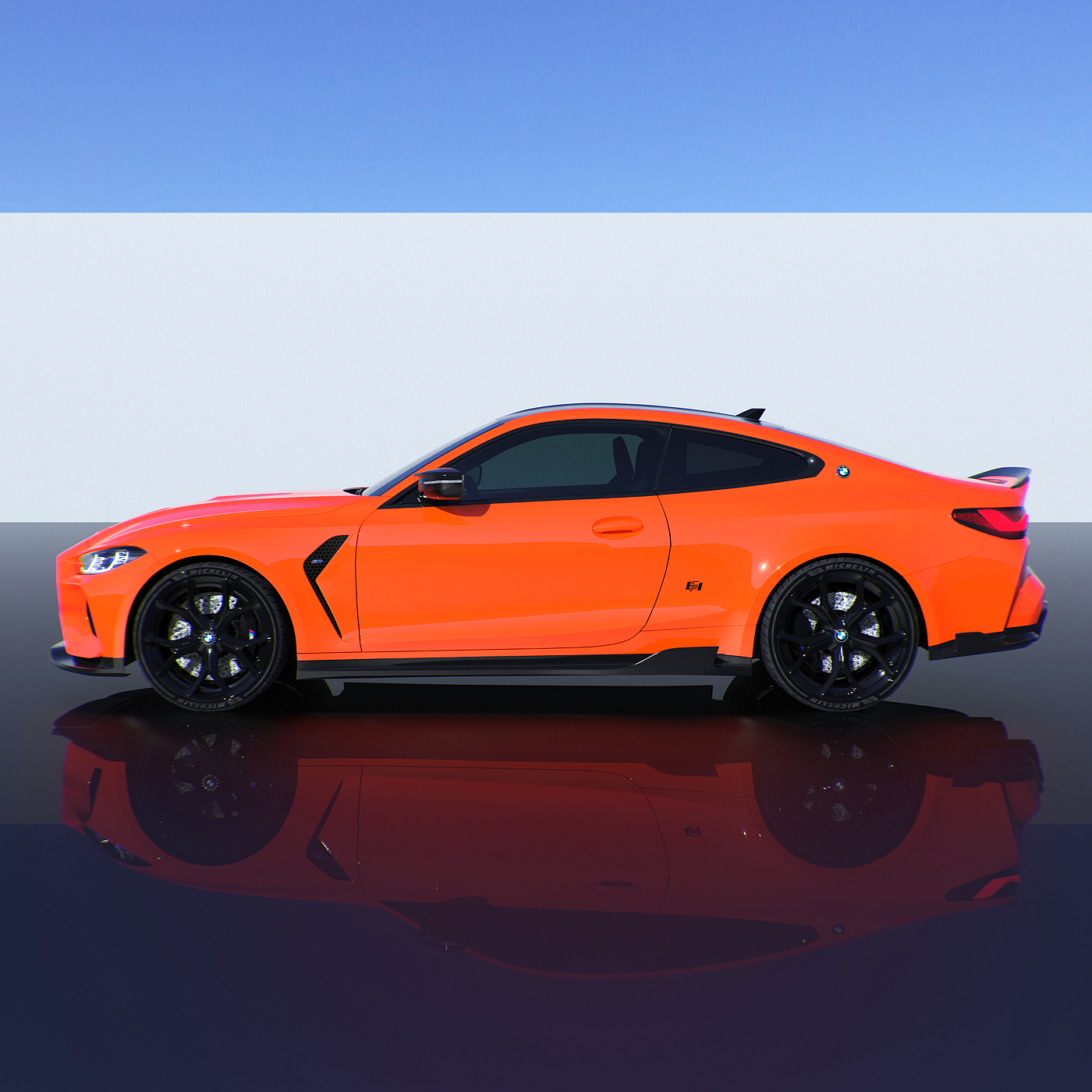 bmw，汽车，模型，交通工具，3d，设计，