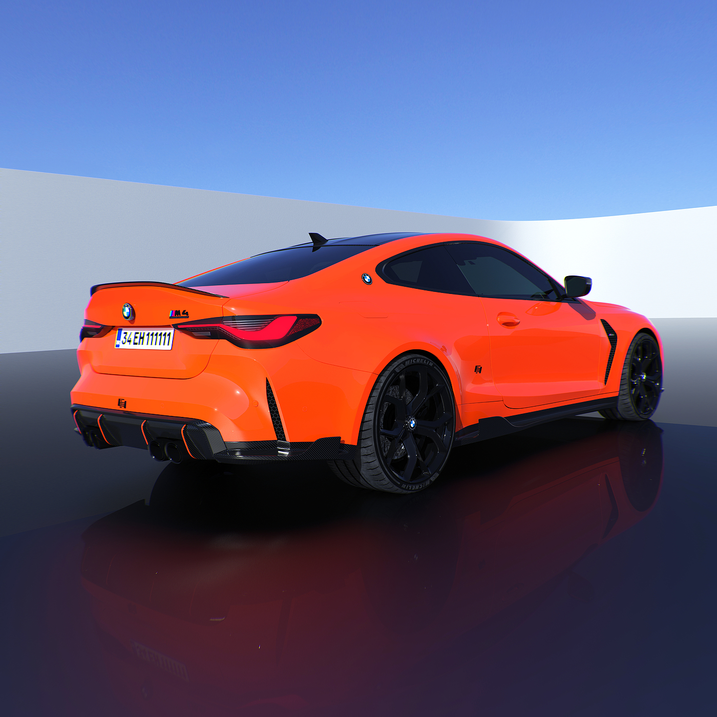 bmw，汽车，模型，交通工具，3d，设计，