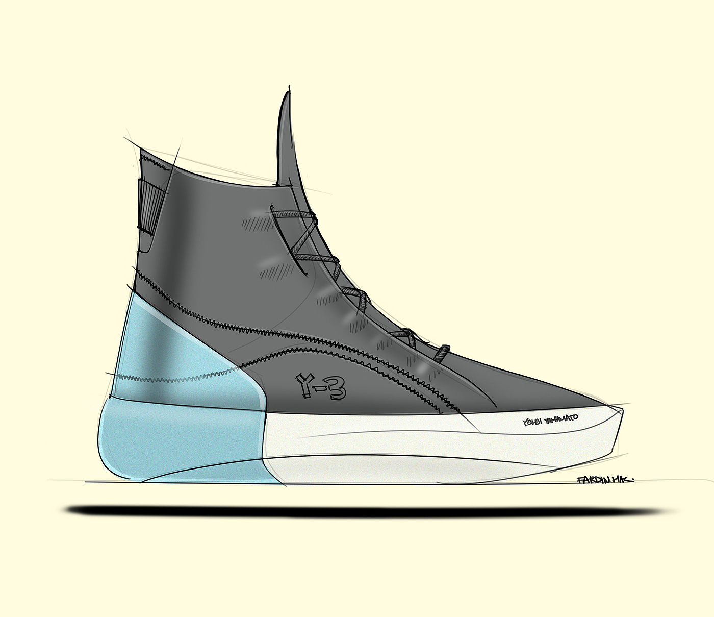 shoes，sketch，product design，fashion，
