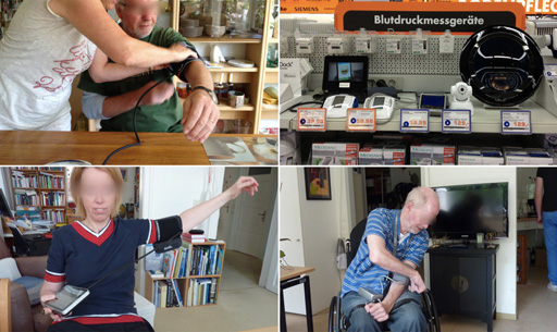 Omron，Blood pressure detector，black，