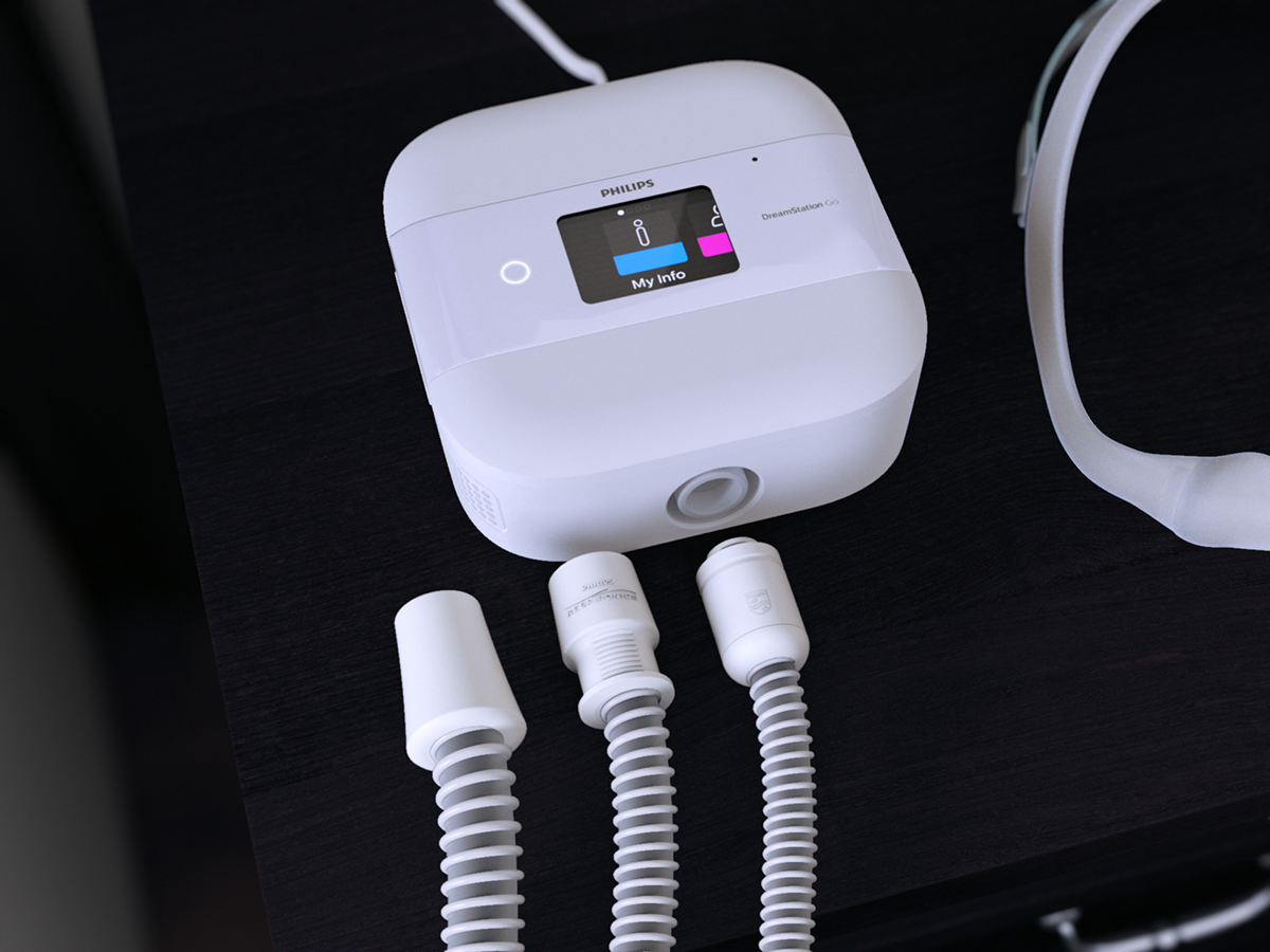 Ventilation pressure treatment equipment，white，Portable，