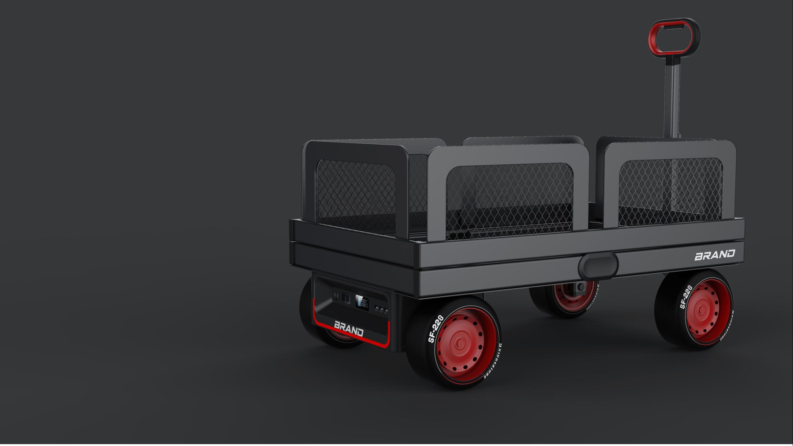 outdoors，Small trailer，Small electric trailer，vehicle，Vehicle，