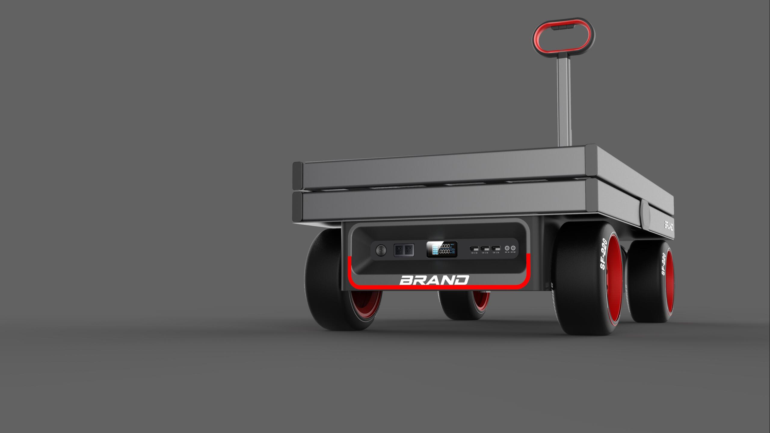 outdoors，Small trailer，Small electric trailer，vehicle，Vehicle，