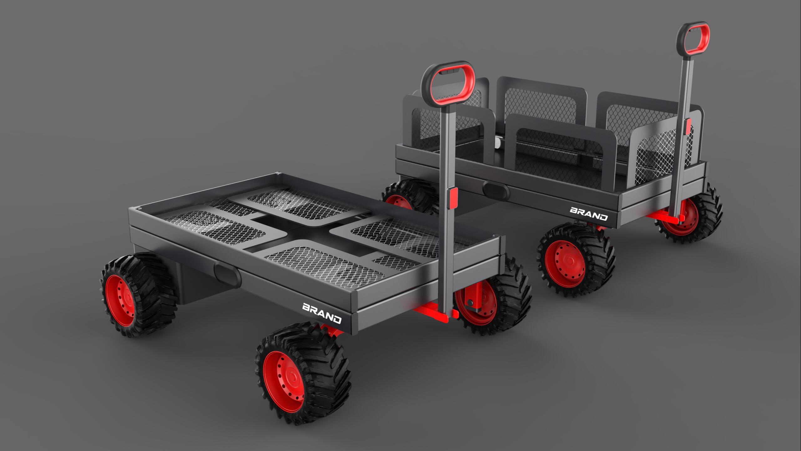 outdoors，Small trailer，Small electric trailer，vehicle，Vehicle，