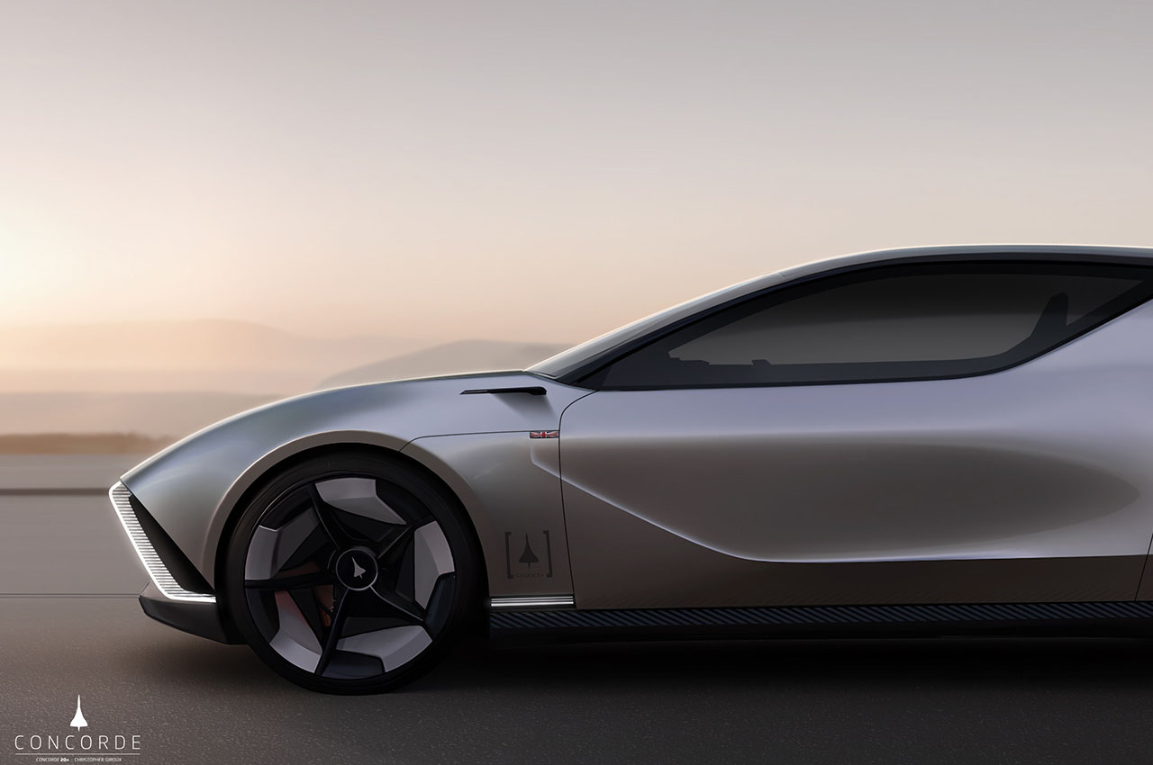 automobile，conceptual design，Concorde 20，electric vehicle，