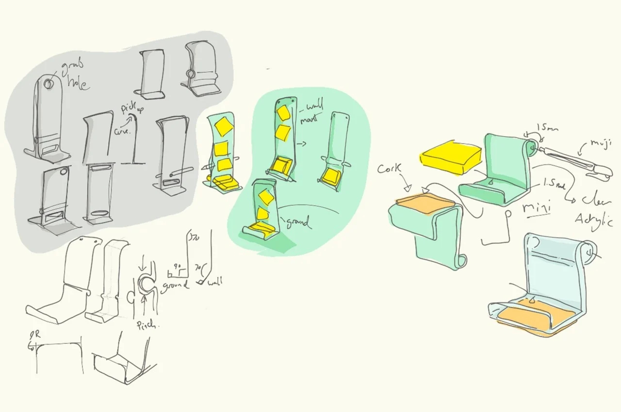 Office Supplies，Stationery，Post-it Storage Rack，originality，