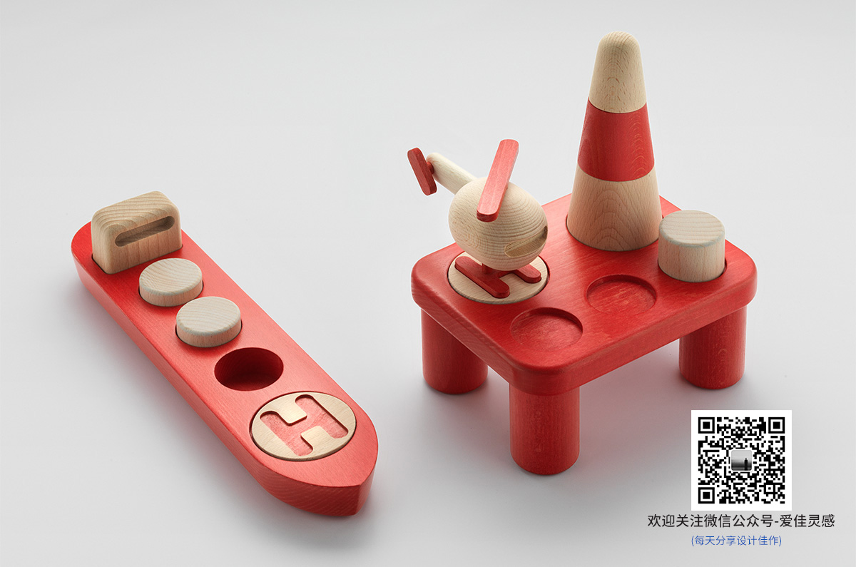 Wooden toys，Souptoys，Children's Toys，Suitable for all ages，helicopter，submarine，hillside，house，observation tower，Wood material，ship，gules，Mortise and tenon，Wooden car，Toy car，gules，blue，