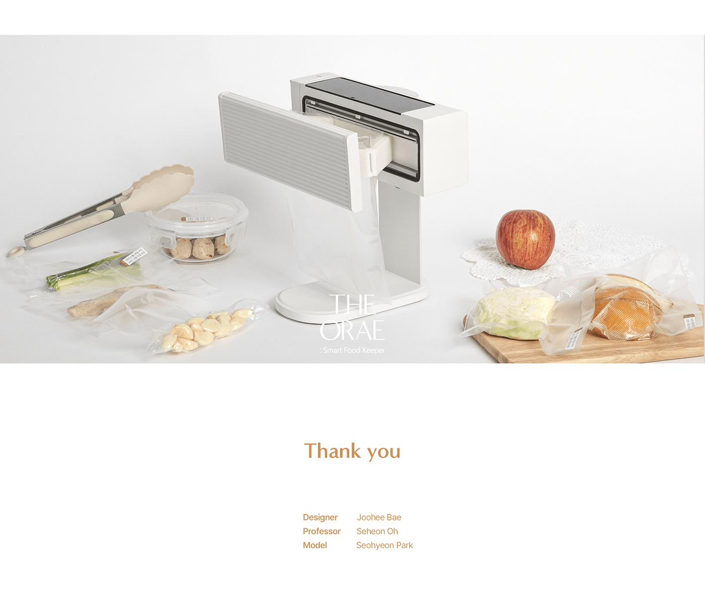 THE ORAE，Kitchen equipment，intelligence，innovate，