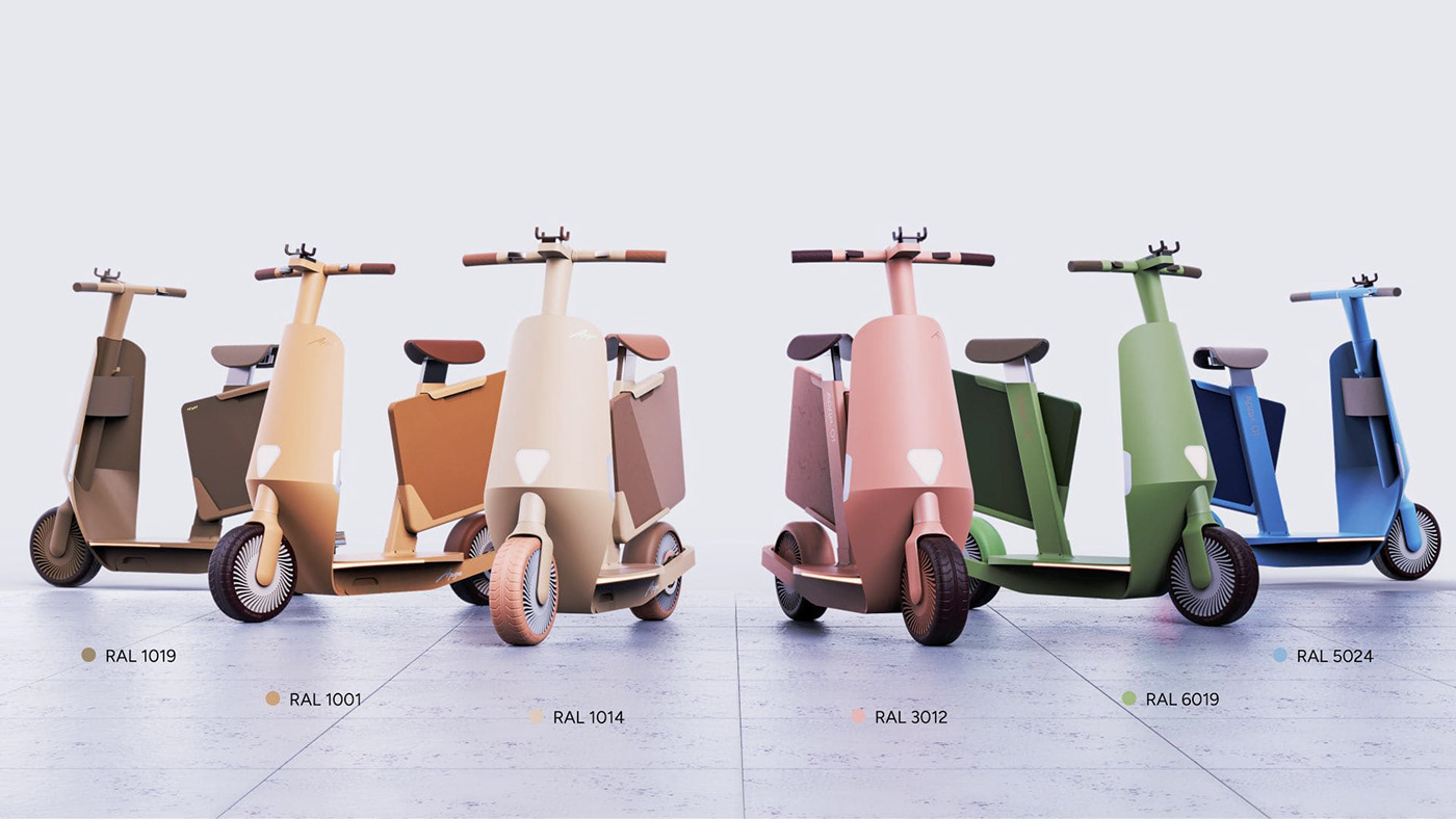 Scooter，ARDI，product design，