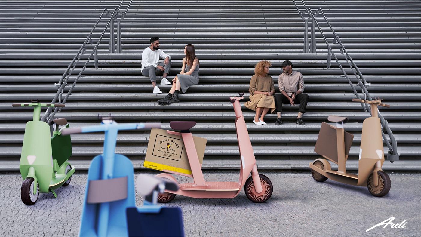 Scooter，ARDI，product design，