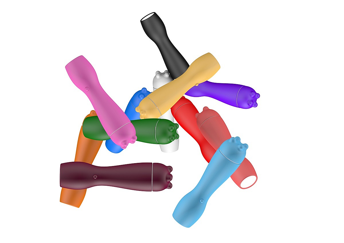 手电筒，彩色，小狗，橡胶，