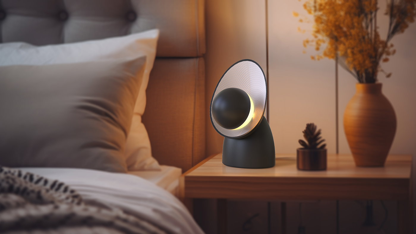 Desk lamp，Design，Art，atmosphere，Aesthetic feeling，