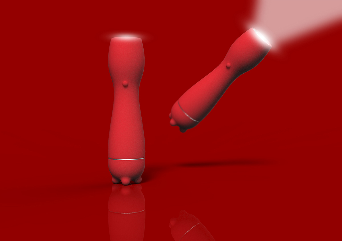 Flashlight，colour，puppy，rubber，