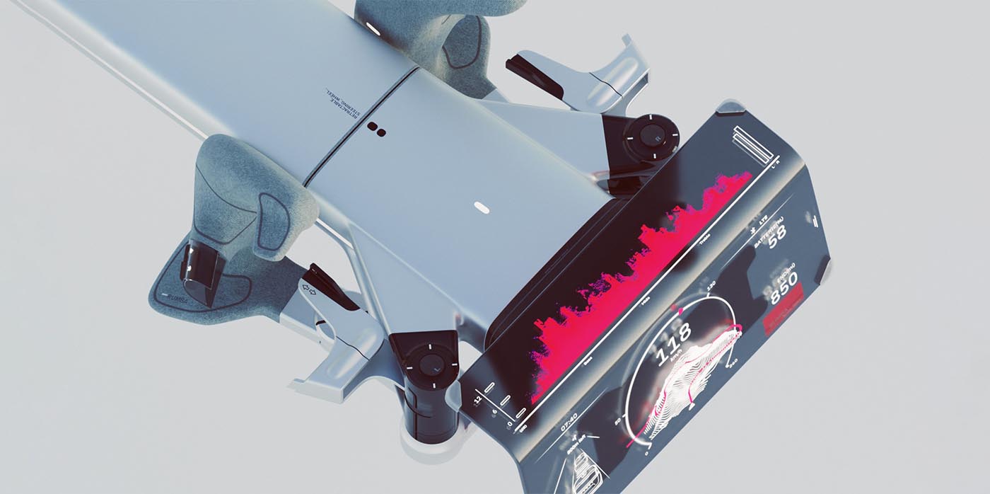 Steering wheel，science and technology，future，Design，ai，