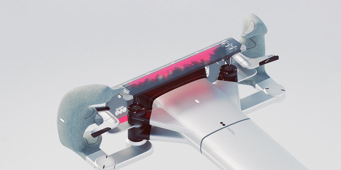 Steering wheel，science and technology，future，Design，ai，