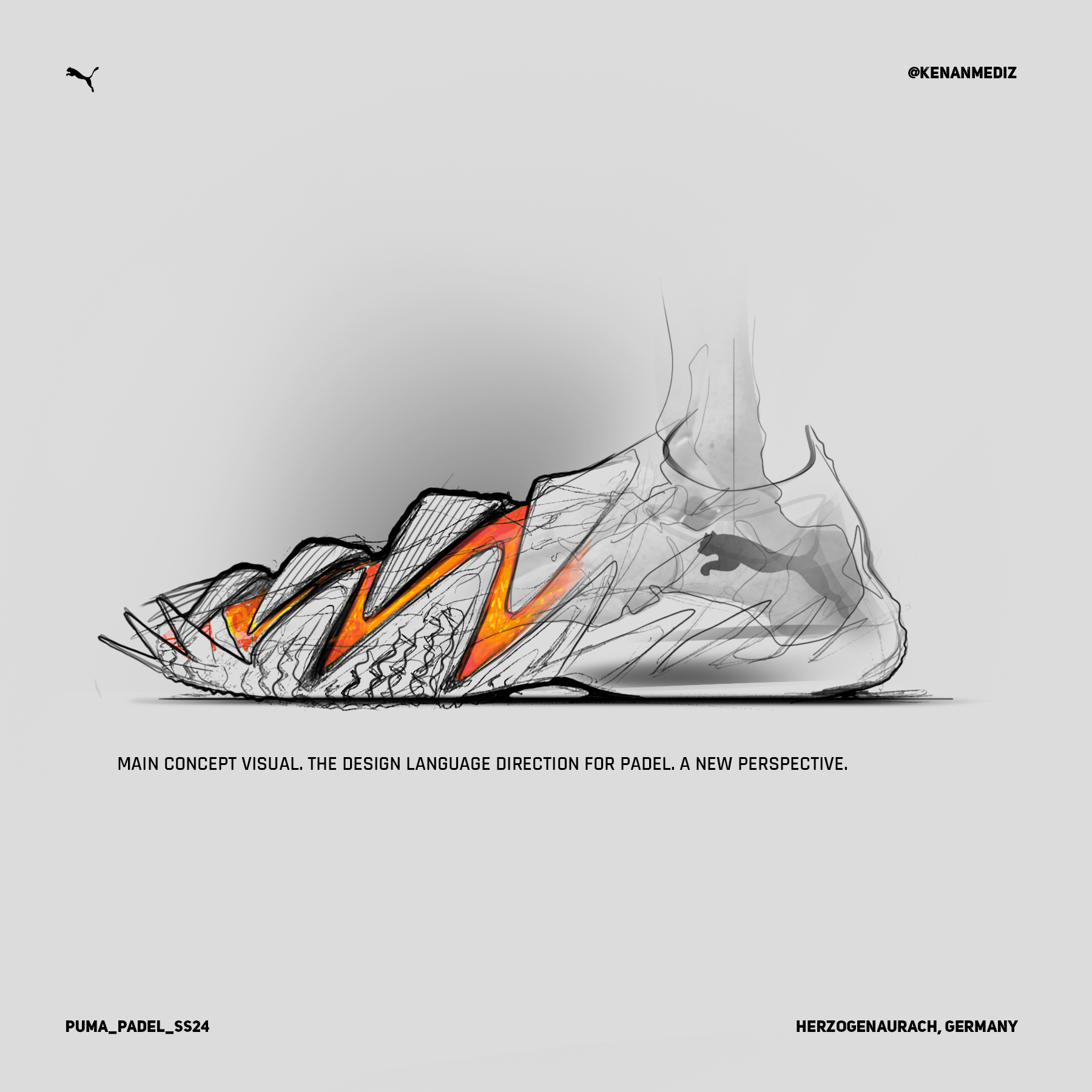 Cougar，sneakers，Design，Ergonomics，healthy，