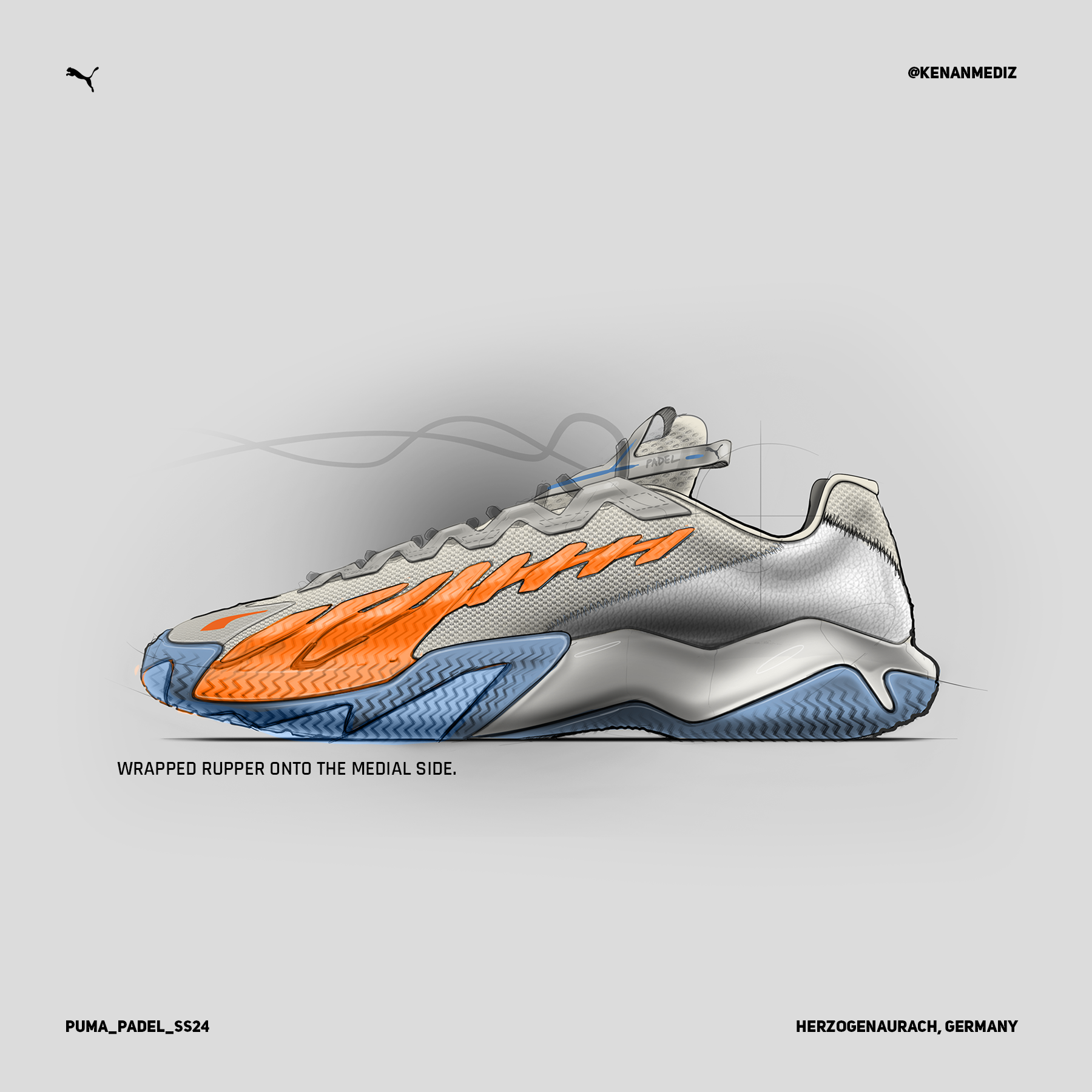 Cougar，sneakers，Design，Ergonomics，healthy，