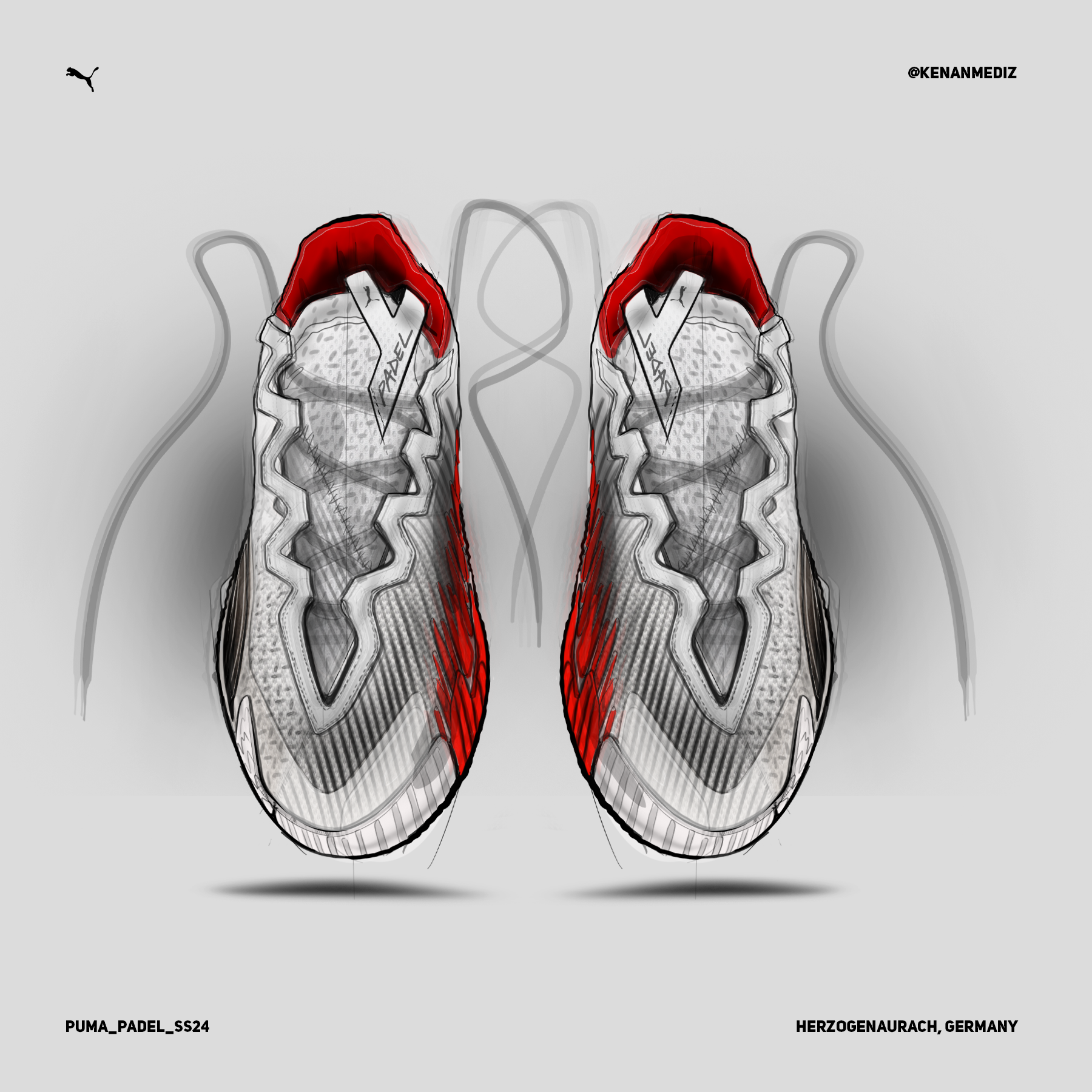 Cougar，sneakers，Design，Ergonomics，healthy，