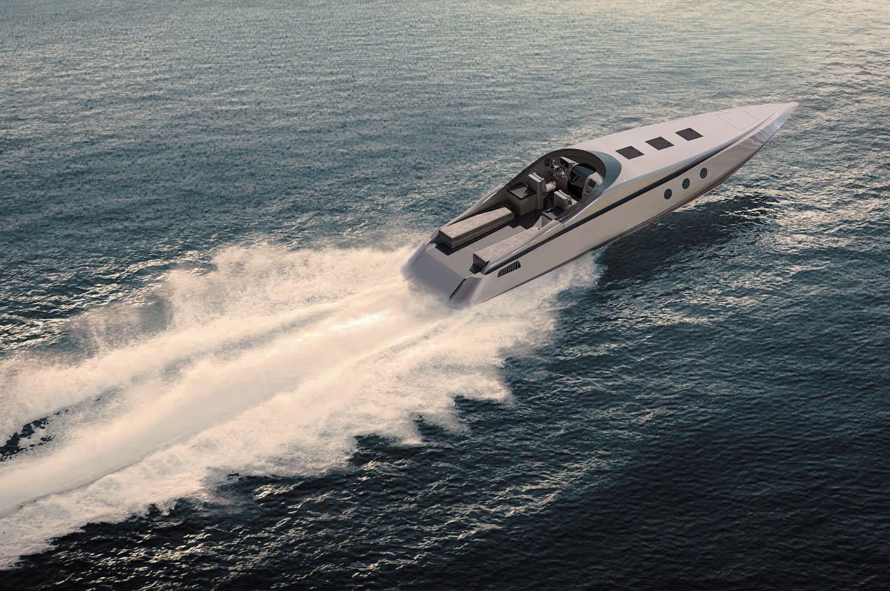 Speedboat，motorboat，Design，engine，fuse，
