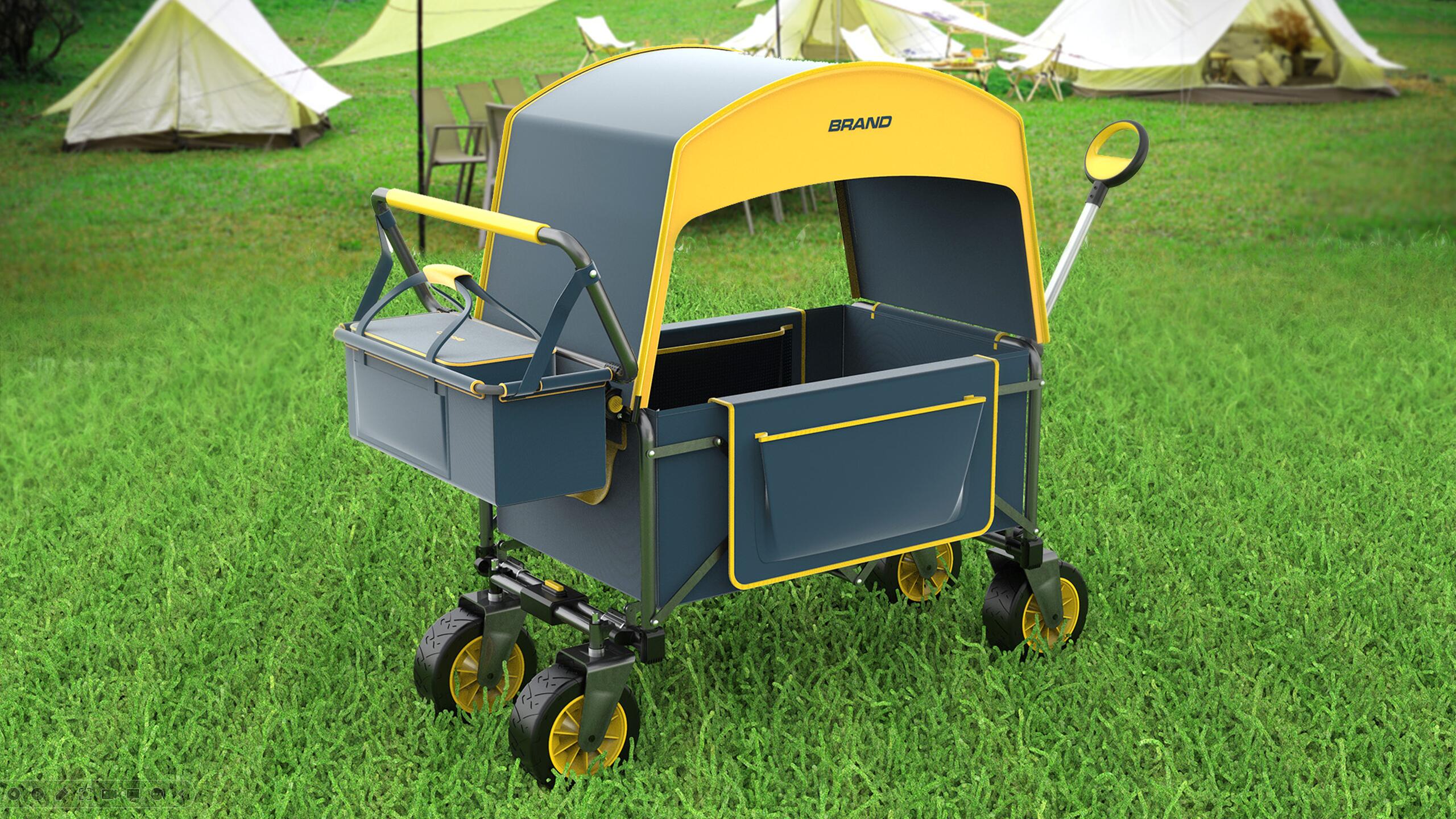 outdoors，Camping Tools，Small trailer，