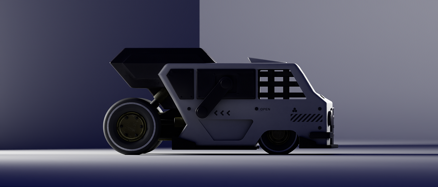 Cyberpunk，future，truck，3D printing，science fiction，Cyberpunk，future，truck，3D printing，science fiction，