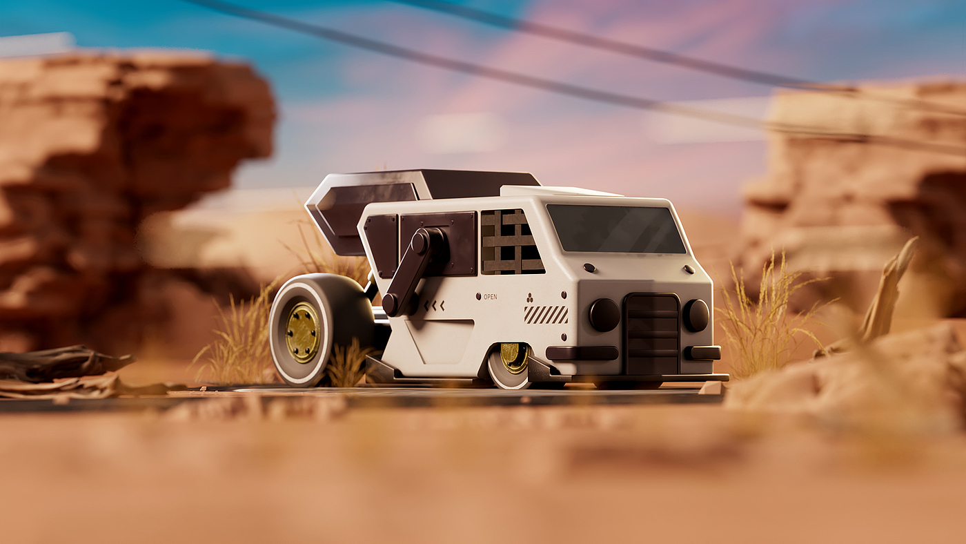 Cyberpunk，future，truck，3D printing，science fiction，Cyberpunk，future，truck，3D printing，science fiction，