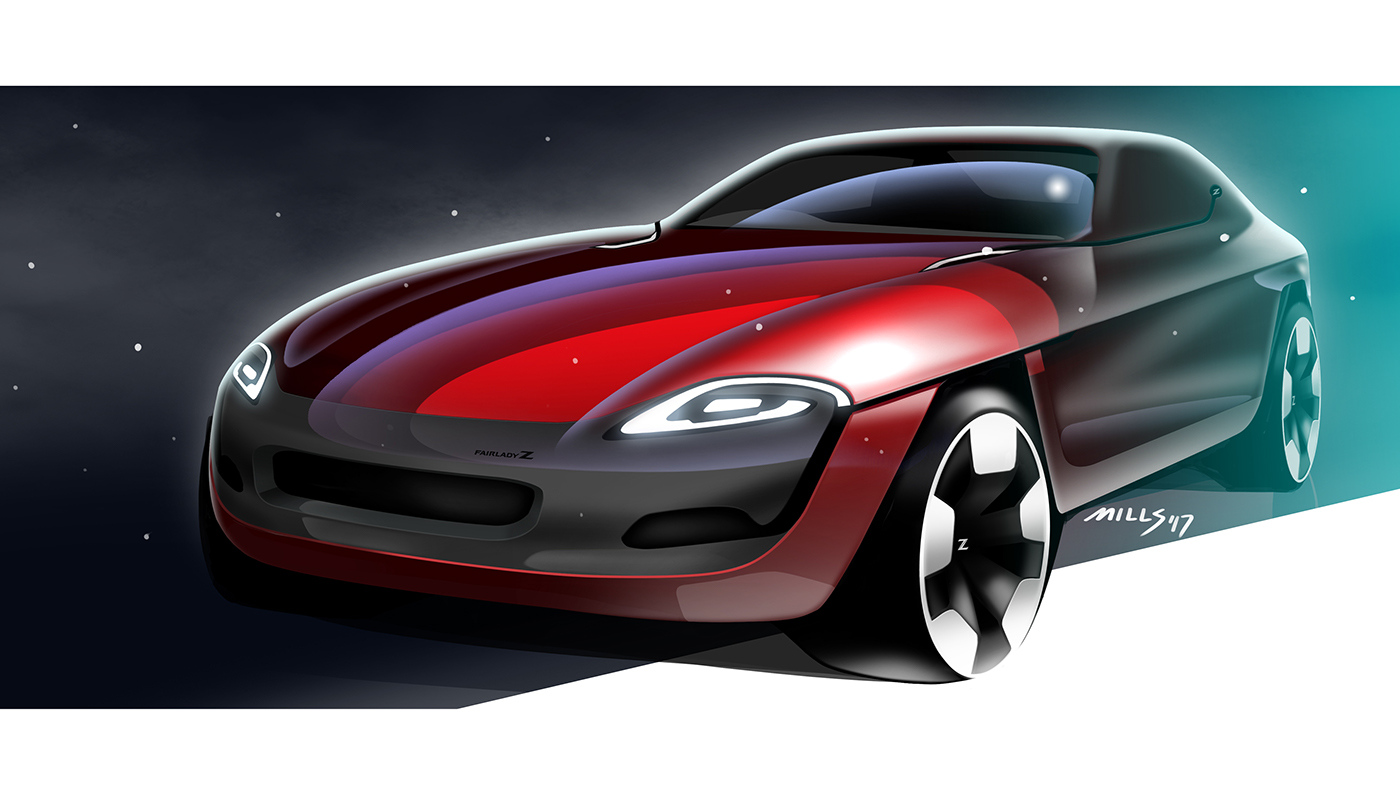 automobile，Hand drawn，two thousand and seventeen，