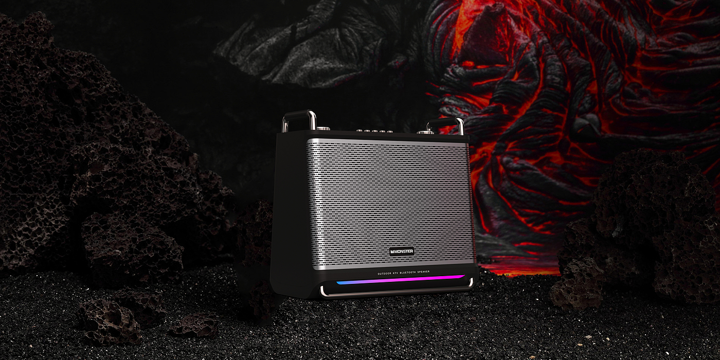 Outdoor portable audio，Smart K song video audio，party-type sound，