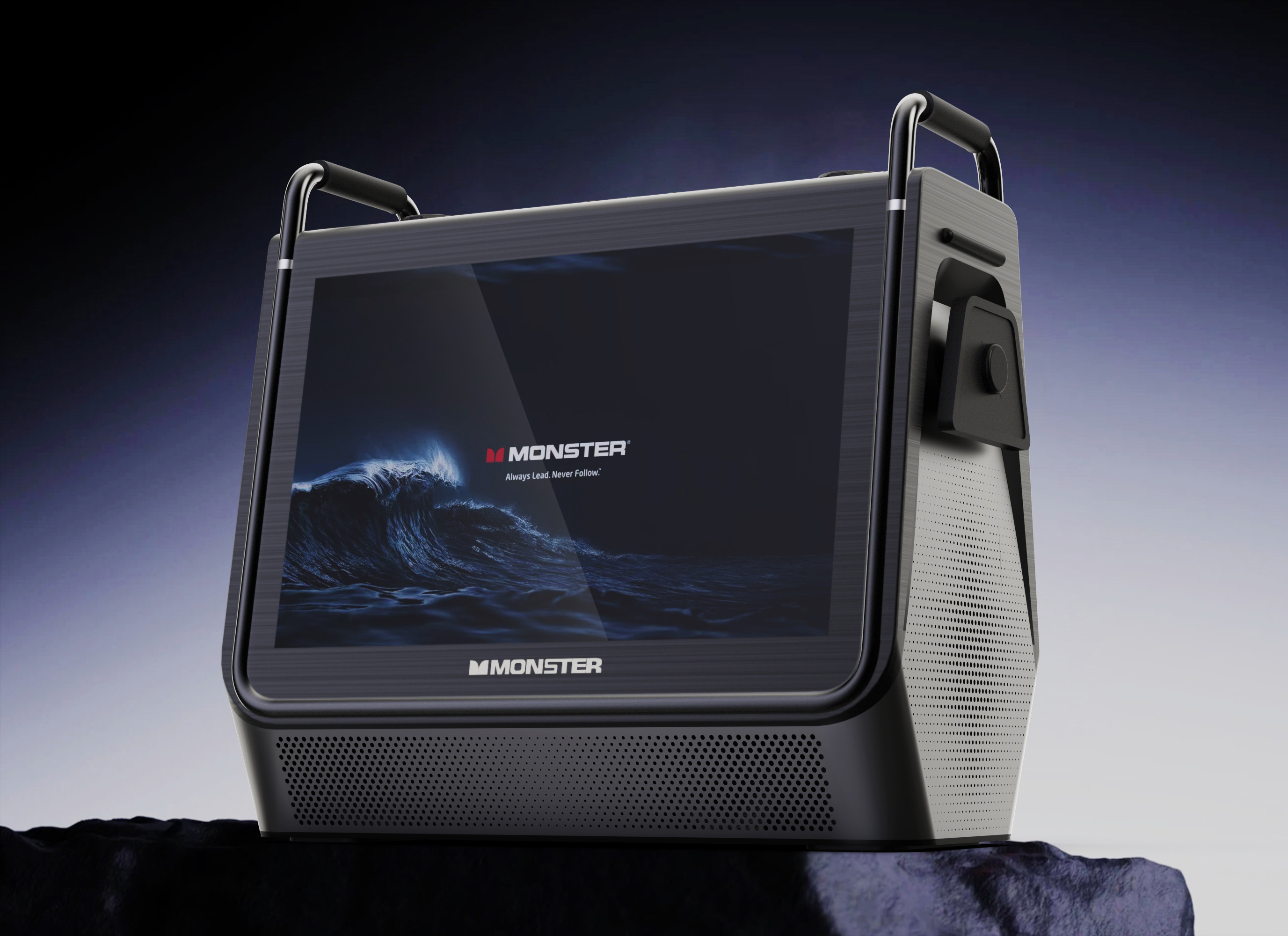 Outdoor portable audio，Smart K song video audio，party-type sound，