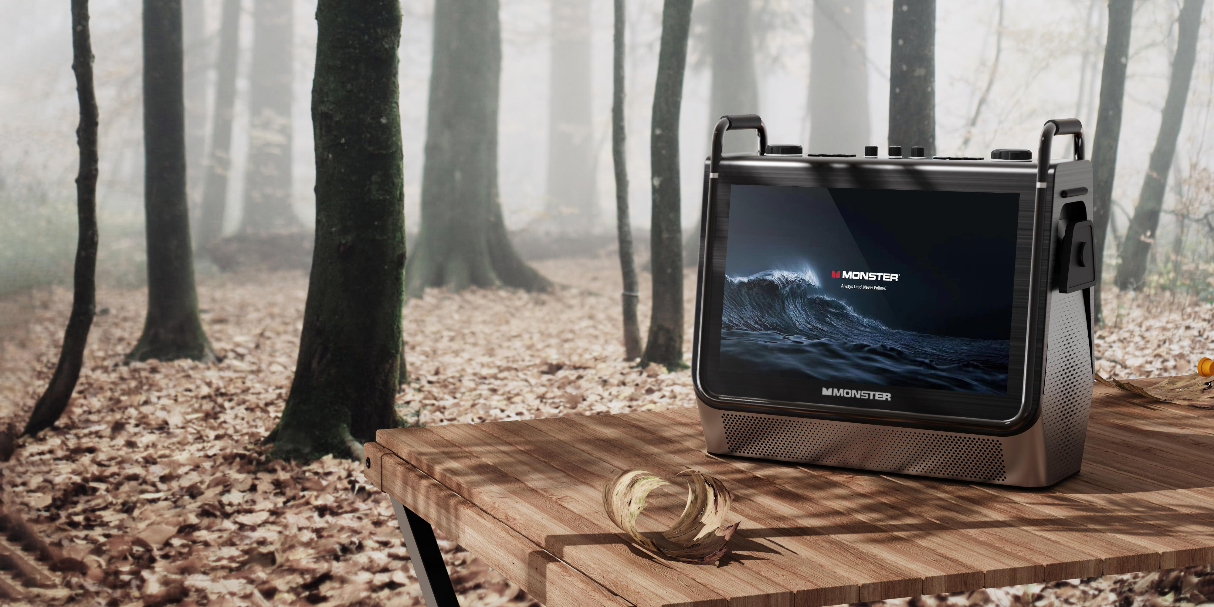 Outdoor portable audio，Smart K song video audio，party-type sound，