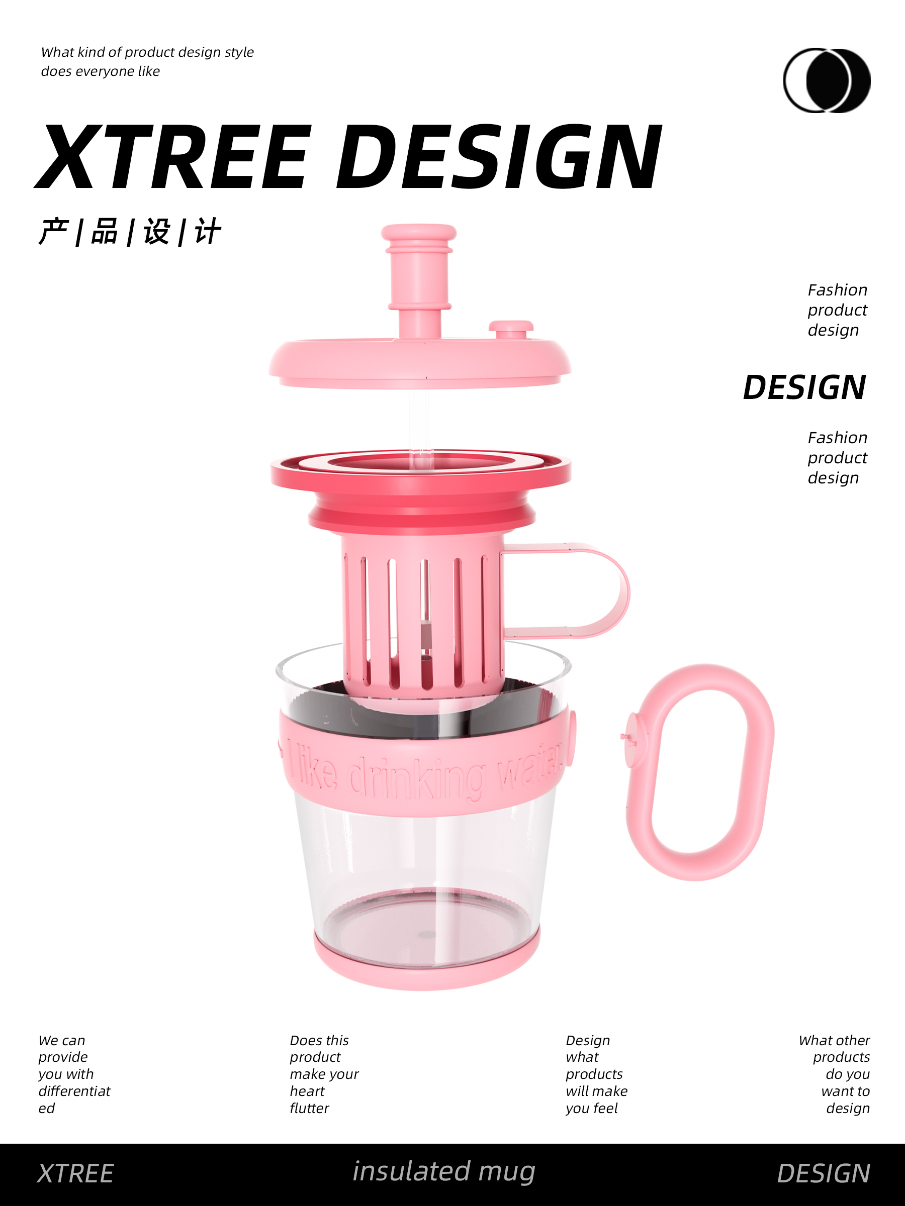 Office Cup，vacuum cup，Plastic cup，Water cup，glass，Thermos cup design，flower receptacle，