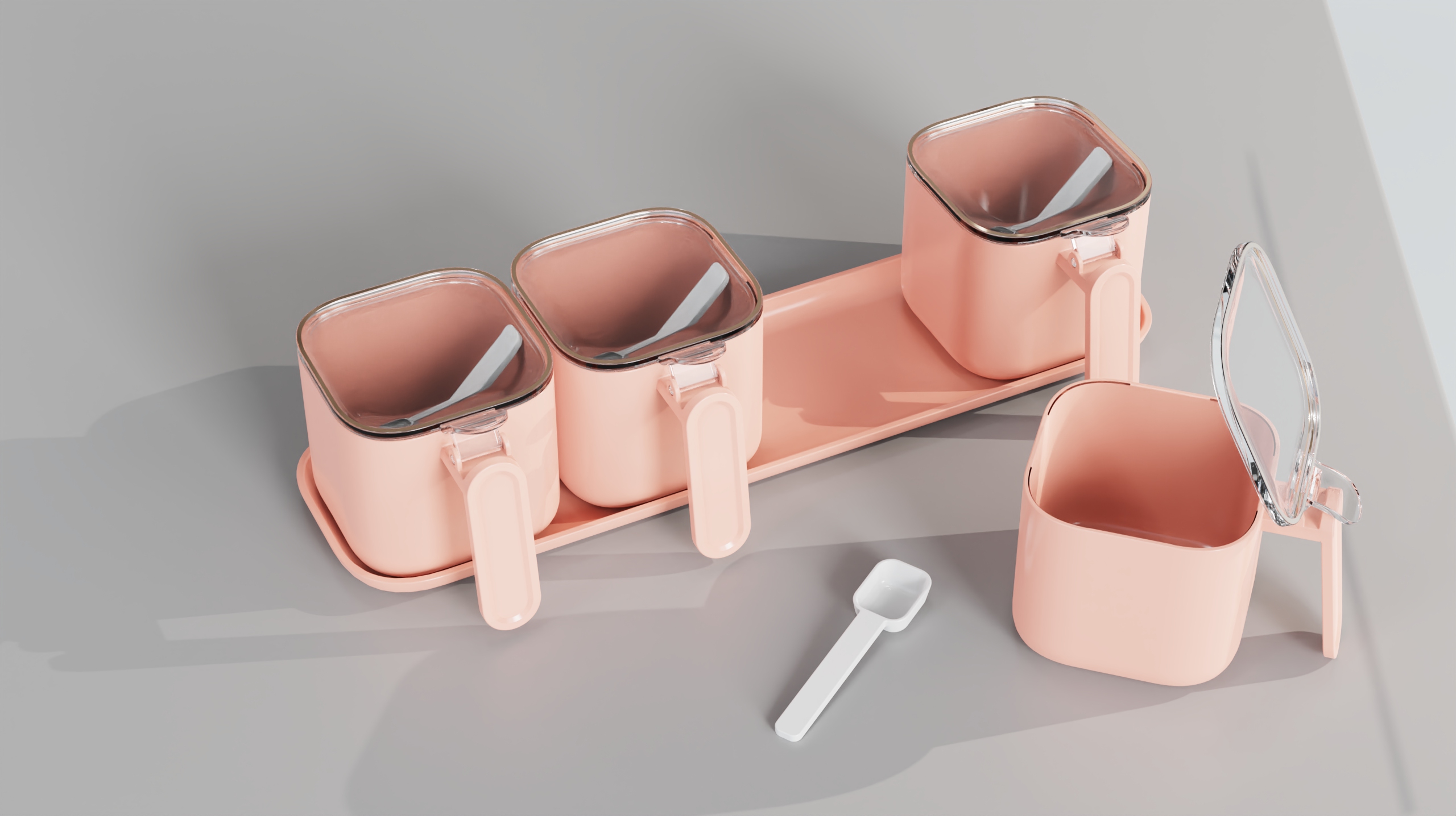 Kitchen supplies，Seasoning box，Seasoning box，