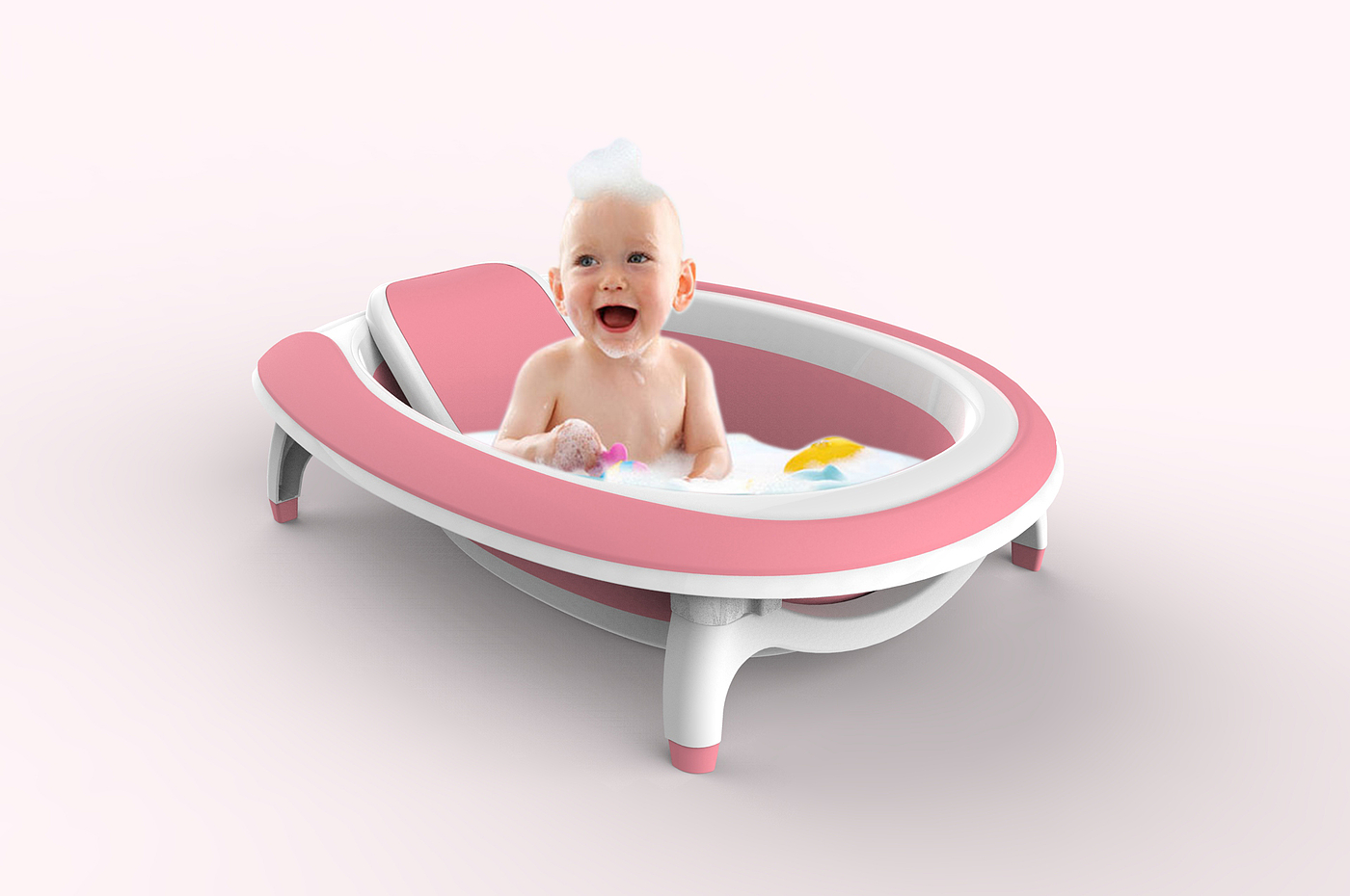 Children: Tub: Folding，