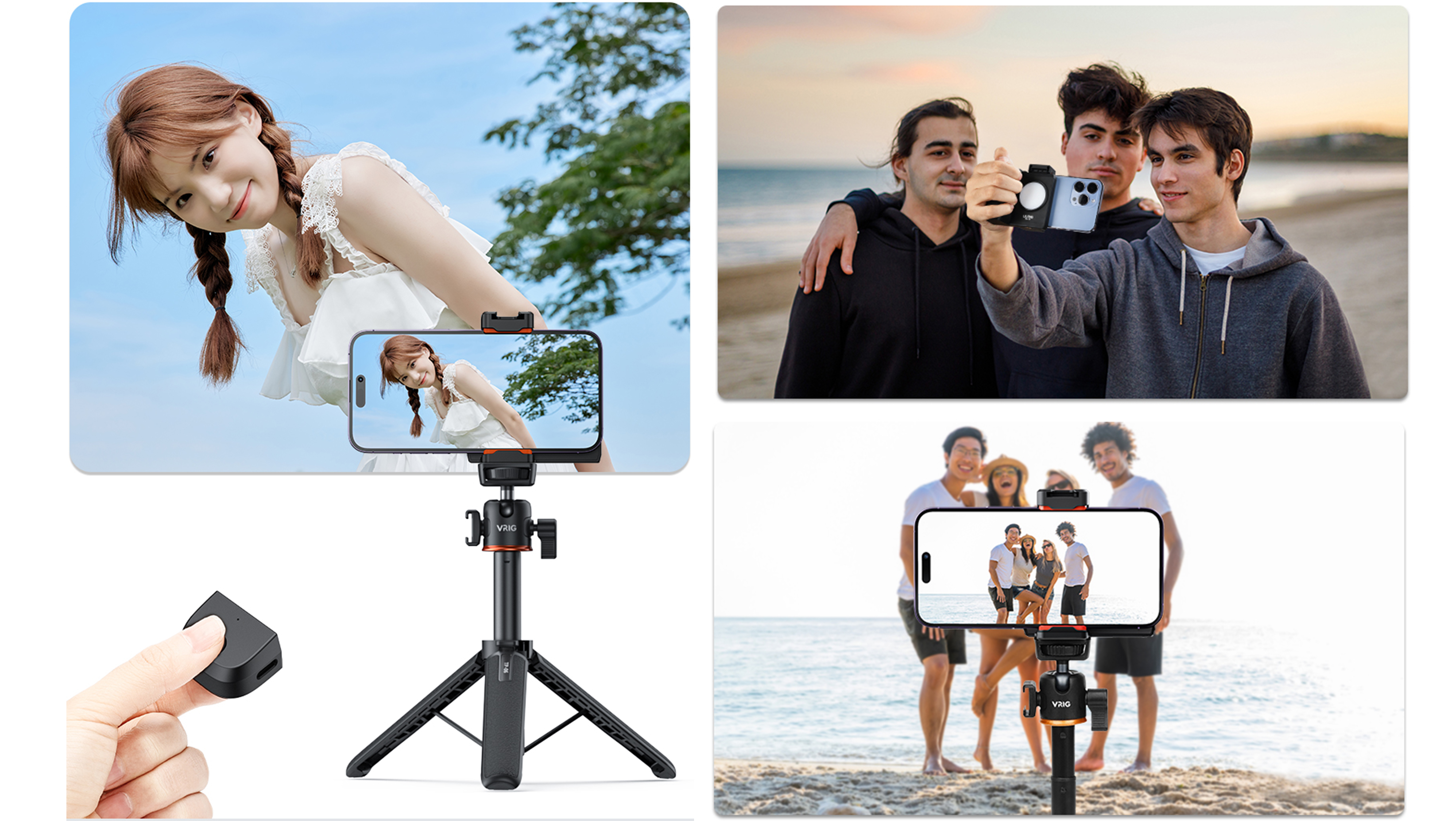 Mobile phone camera aid，