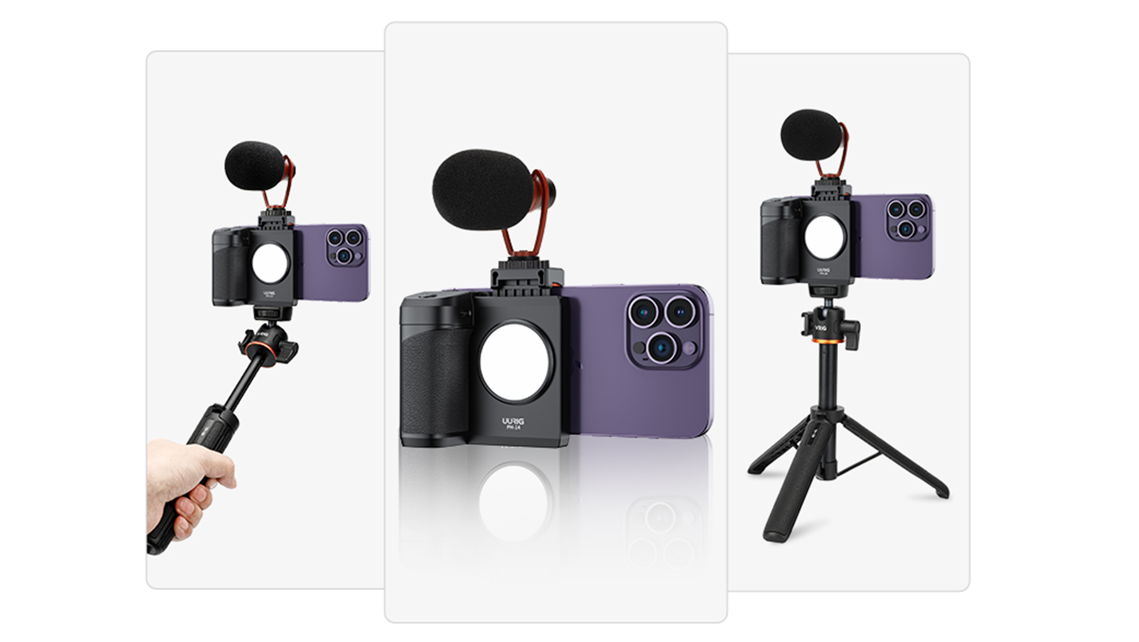 Mobile phone camera aid，