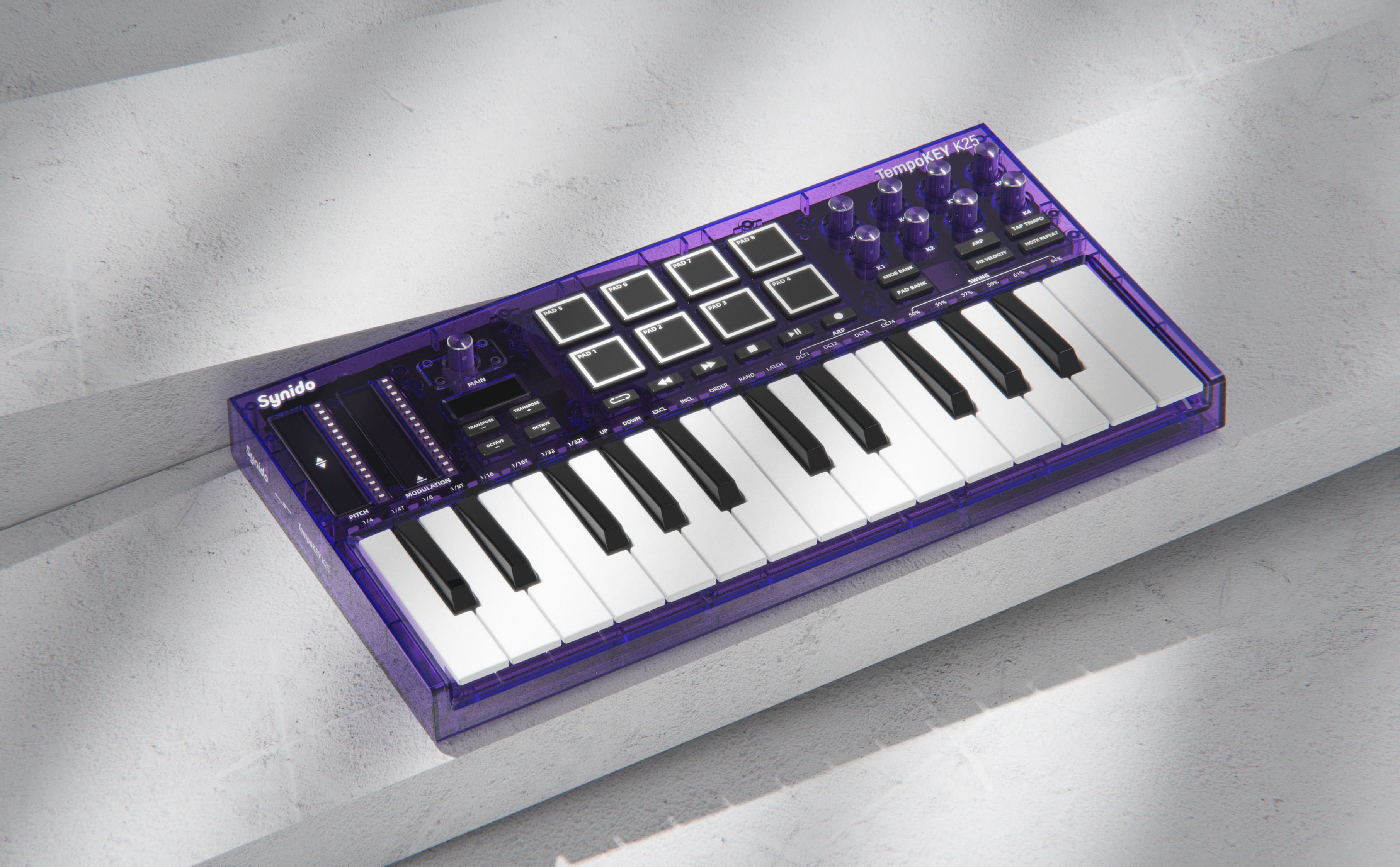 MIDI keyboard，Tide play，Synthesizer，Arranger，music，