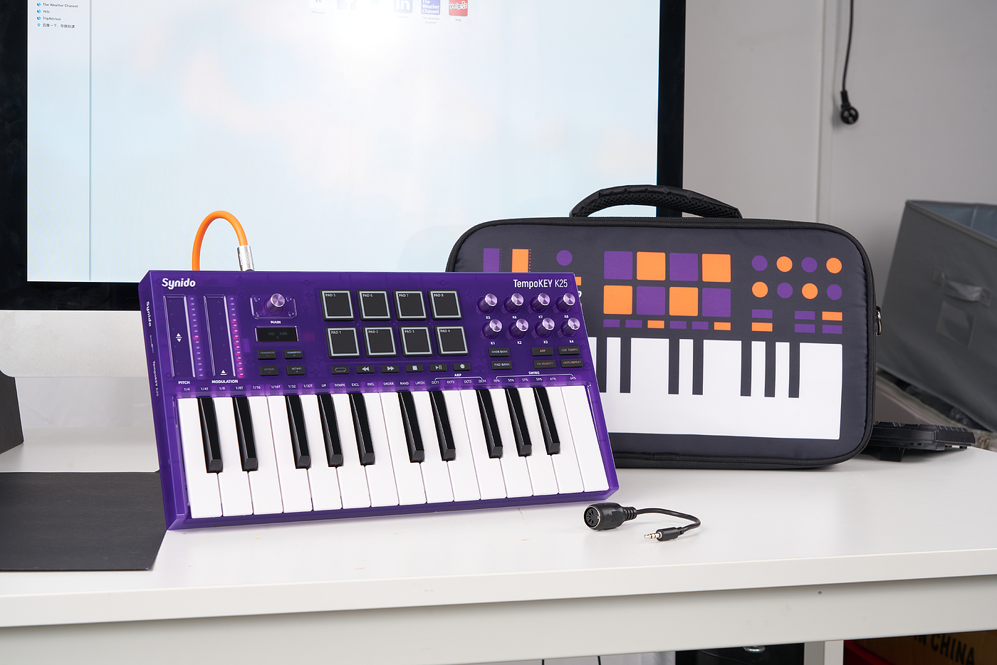 MIDI keyboard，Tide play，Synthesizer，Arranger，music，