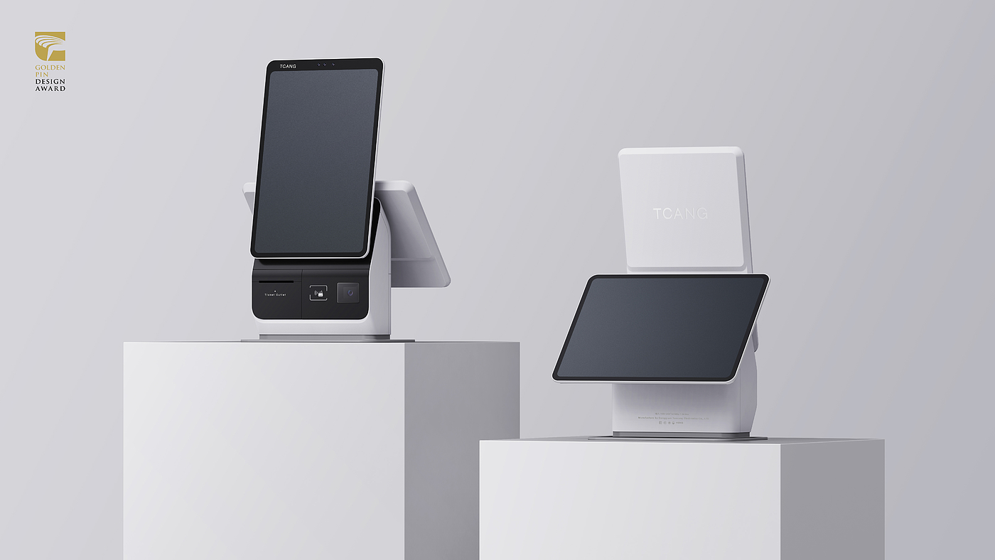 product design，Appearance design，cash register，Cash register system，PoS，Cashier All-in-One，